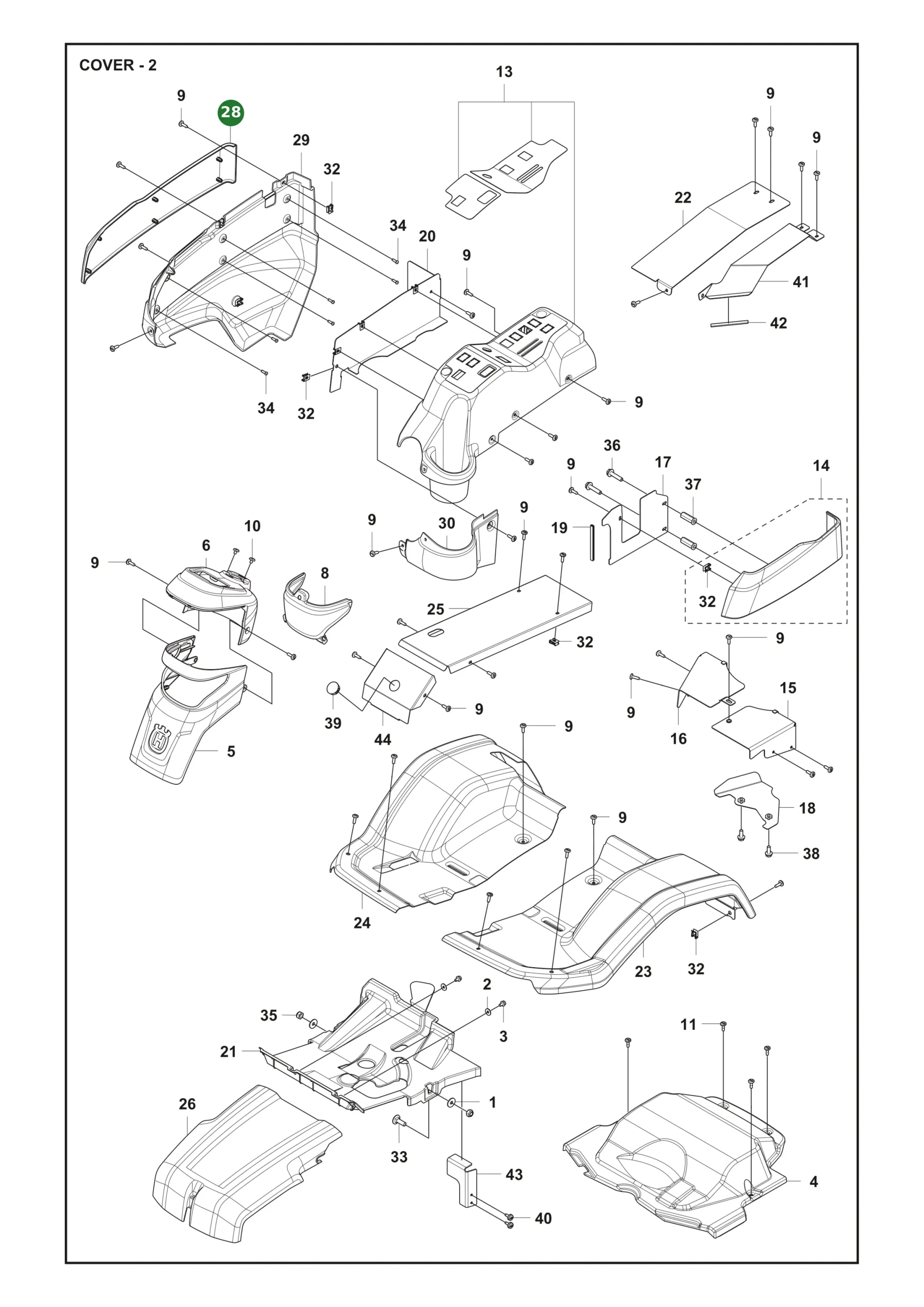 Position im Ersatzteilkatalog