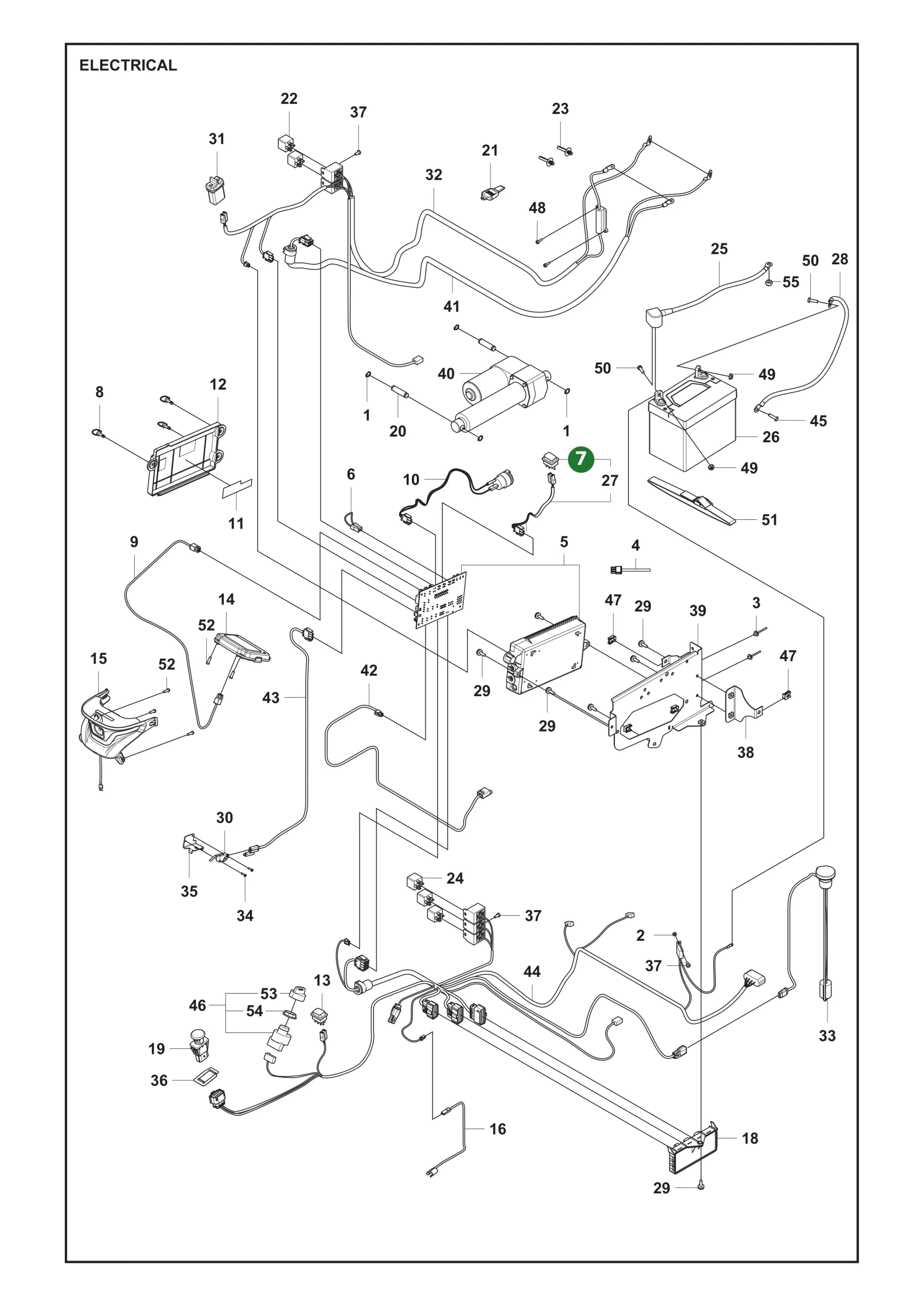 Position im Ersatzteilkatalog