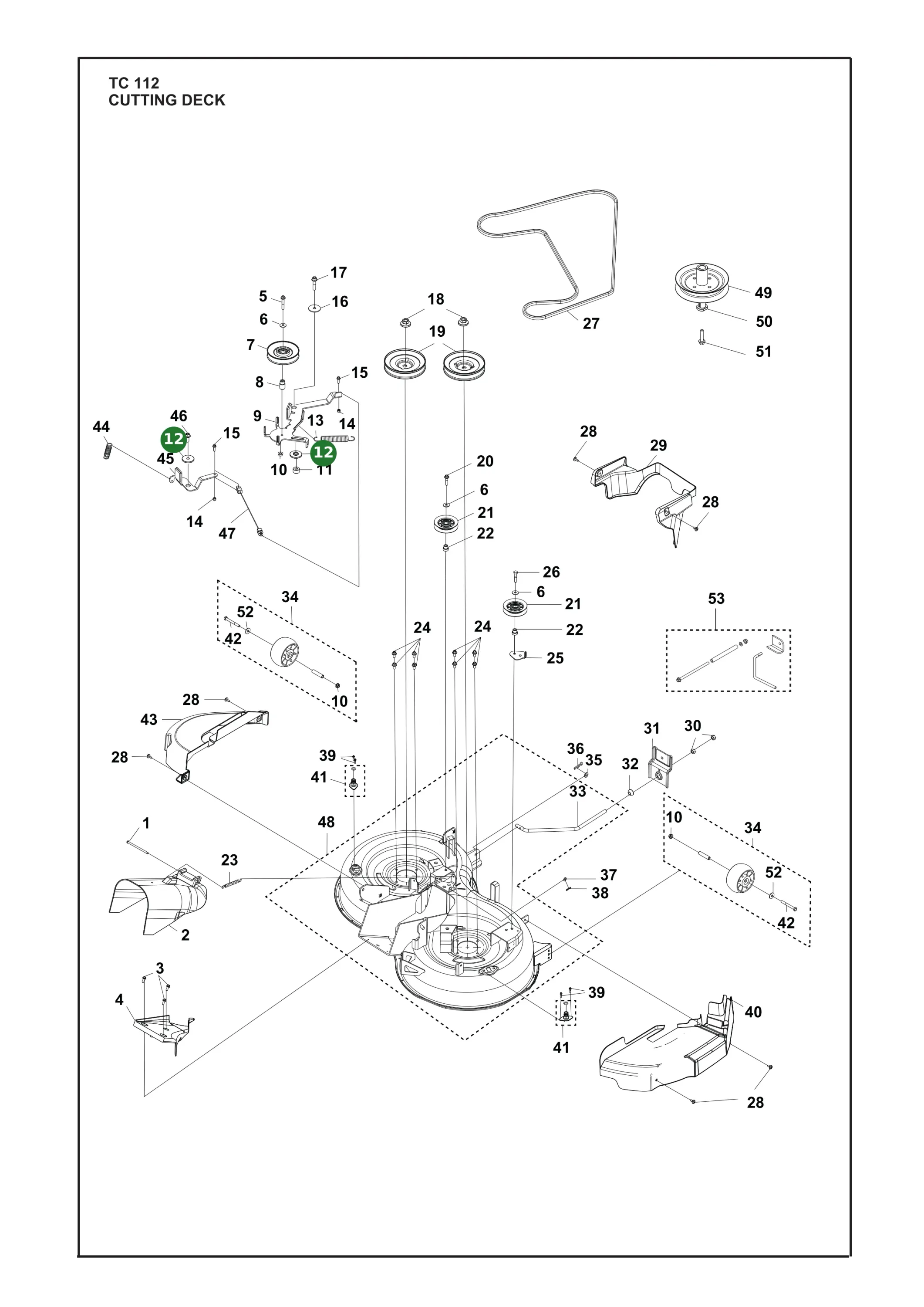 Position im Ersatzteilkatalog