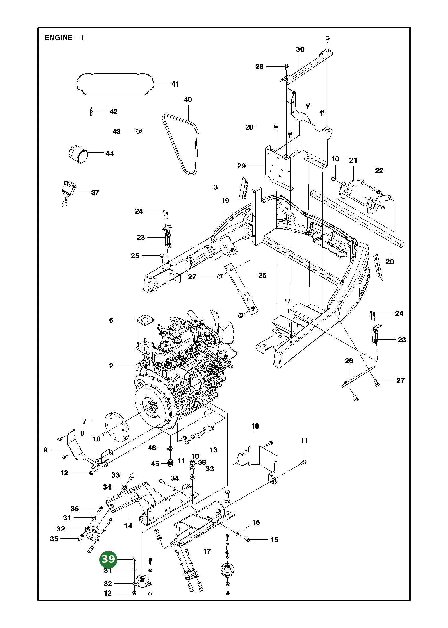 Position im Ersatzteilkatalog