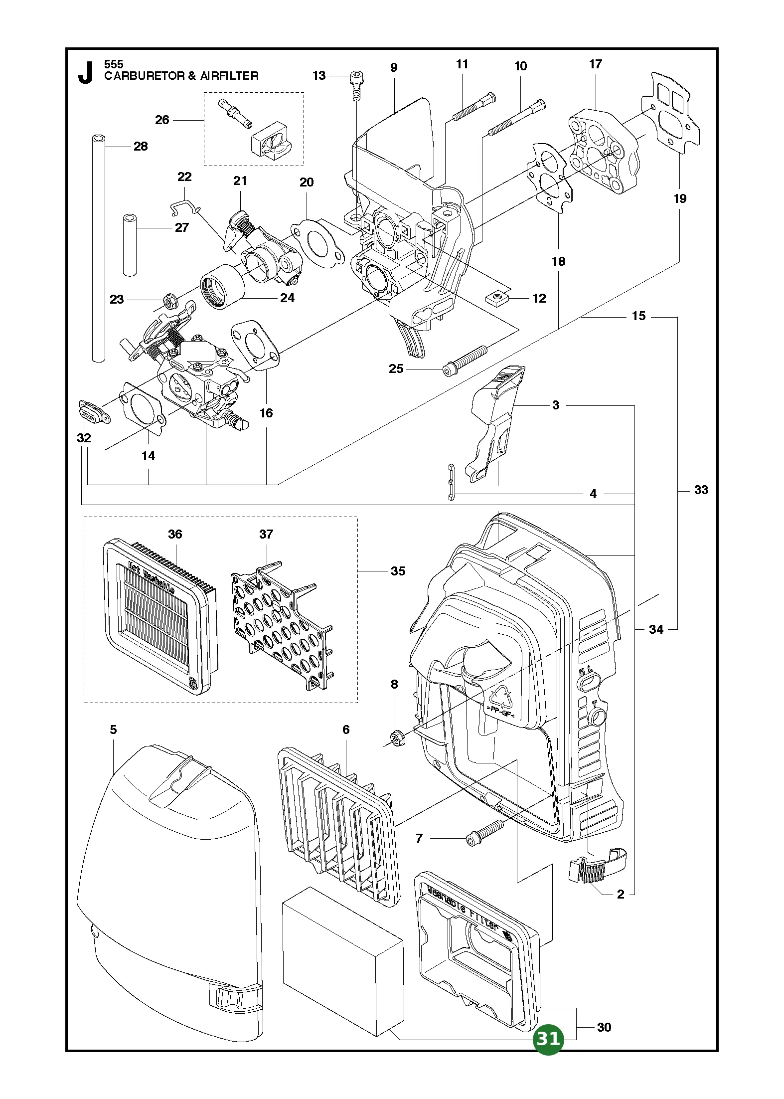 Position im Ersatzteilkatalog