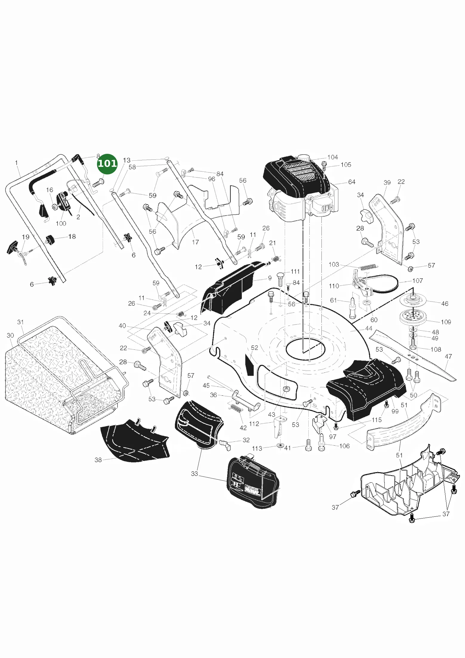 Position im Ersatzteilkatalog