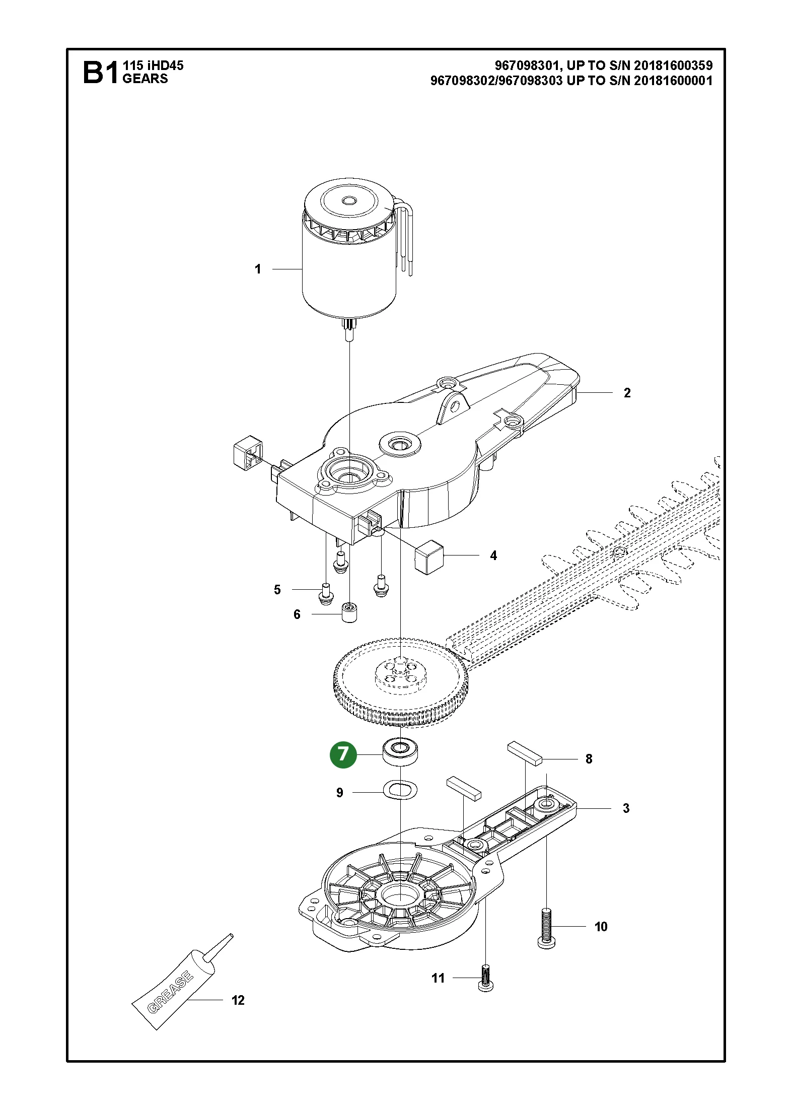 Position im Ersatzteilkatalog