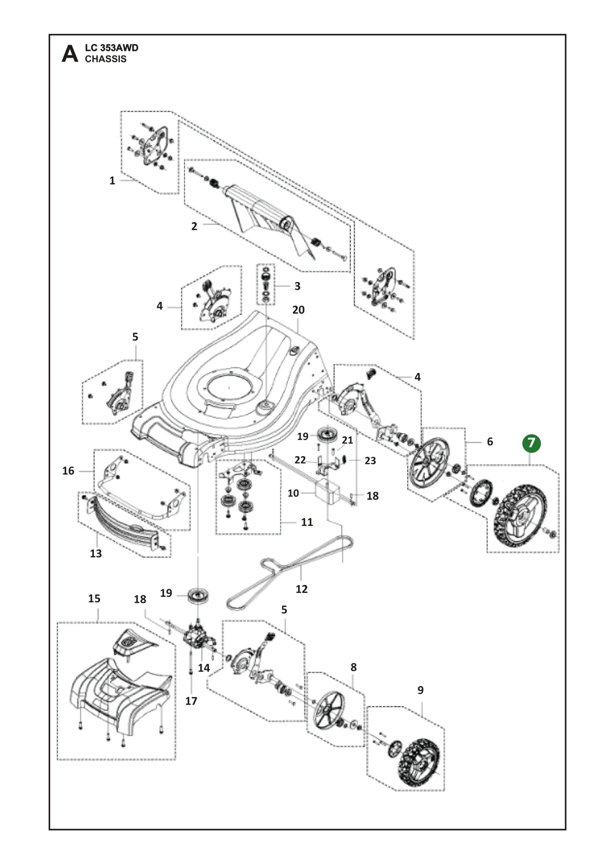 Position im Ersatzteilkatalog
