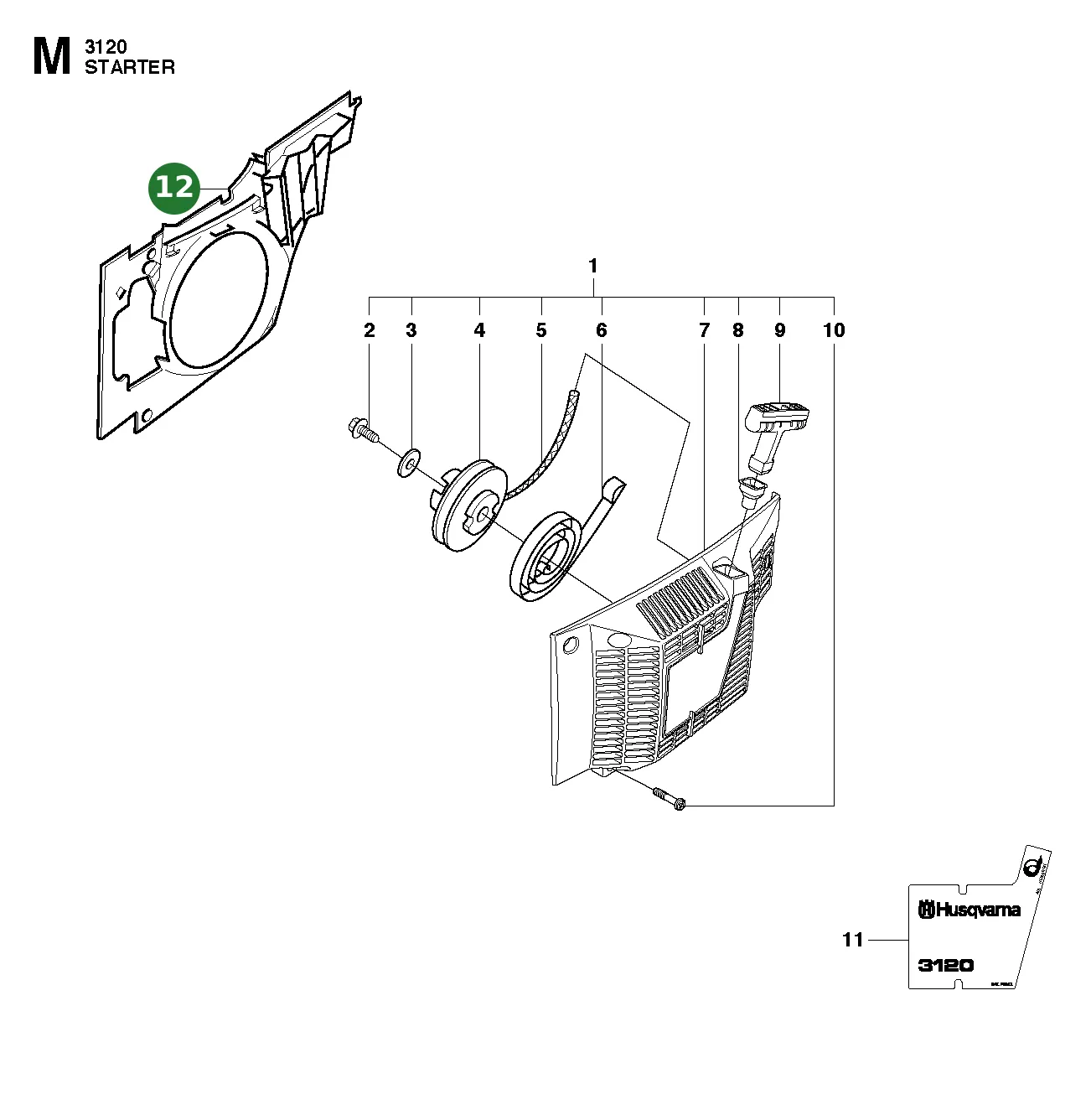 Position im Ersatzteilkatalog