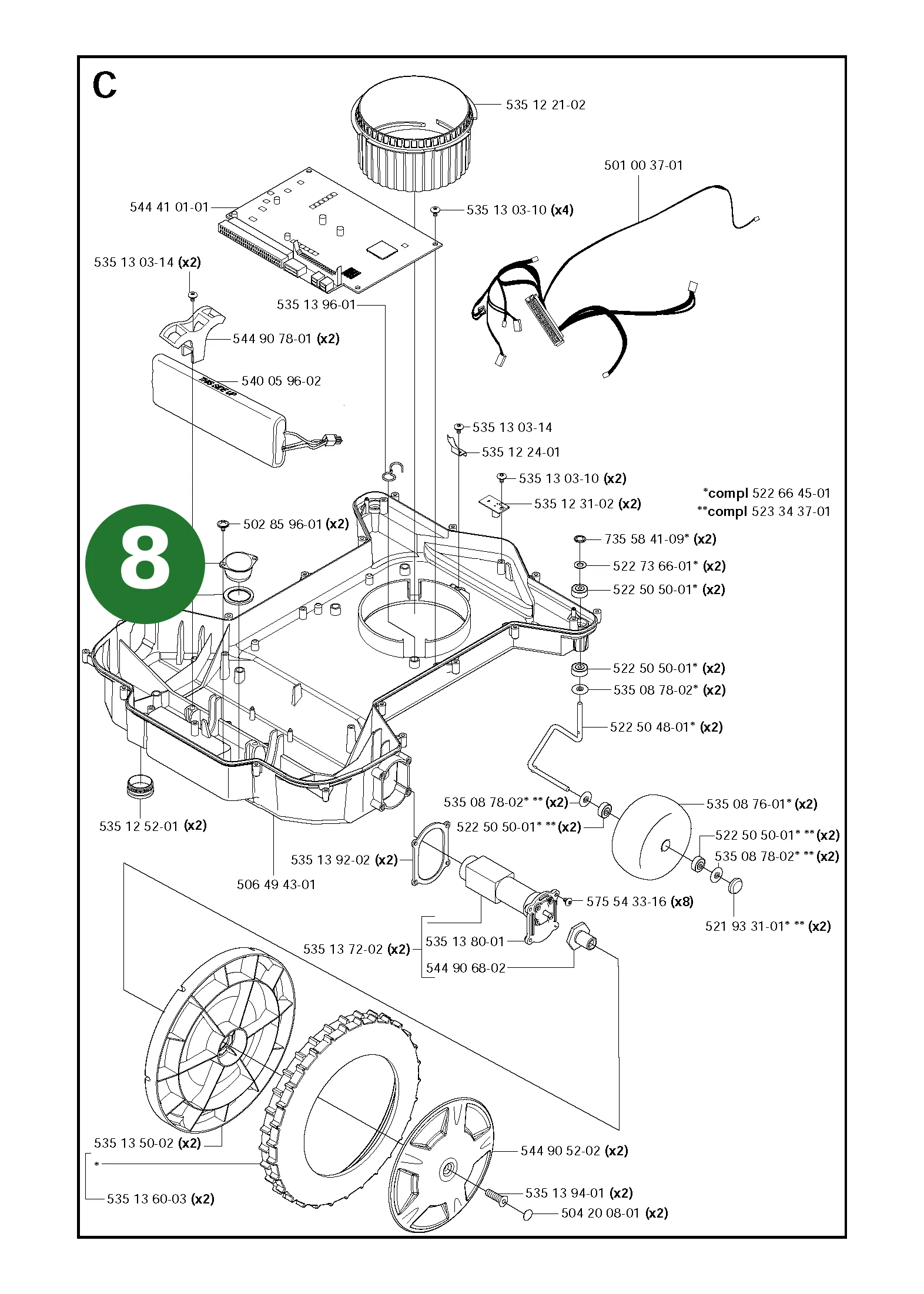 Position im Ersatzteilkatalog