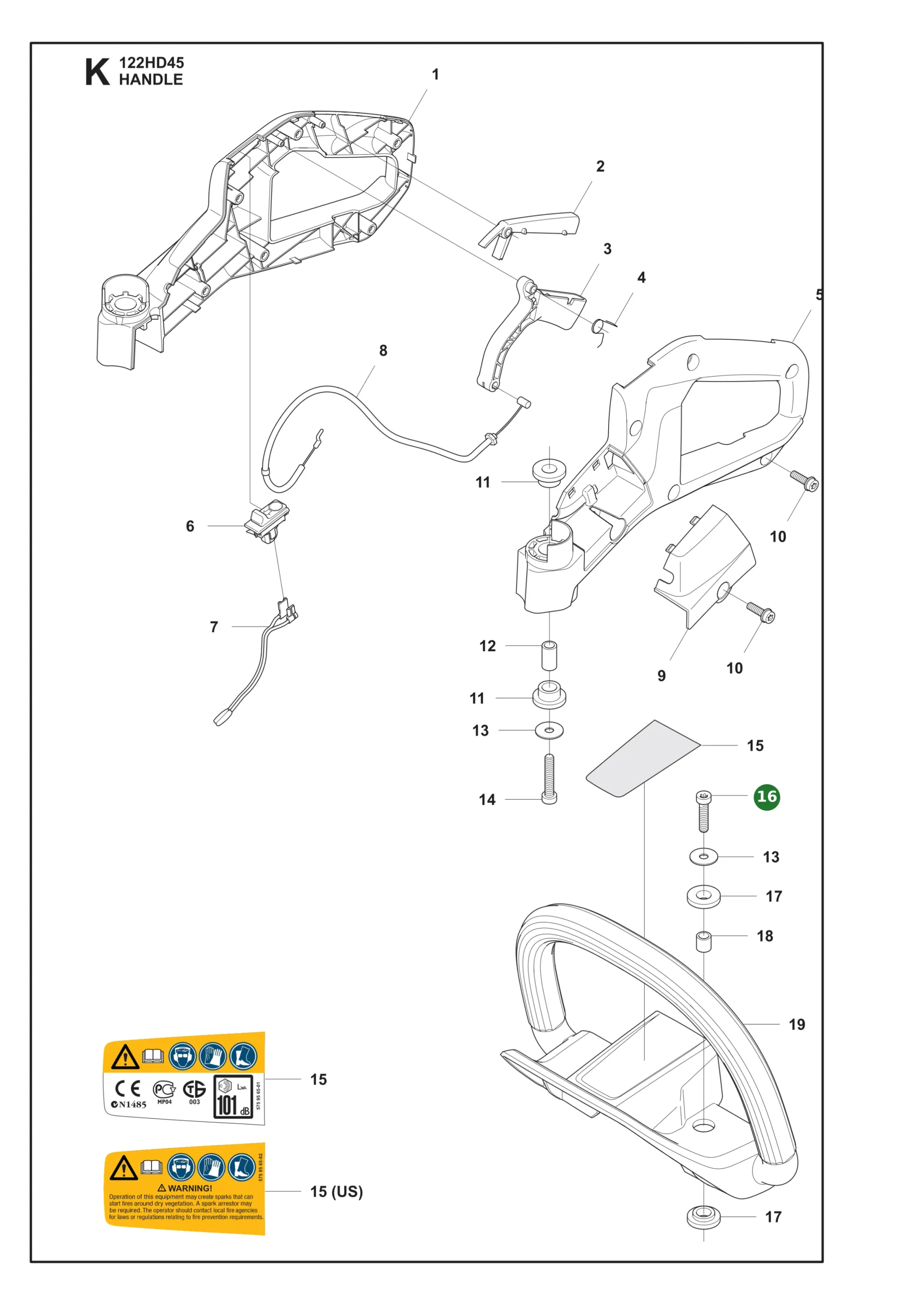 Position im Ersatzteilkatalog