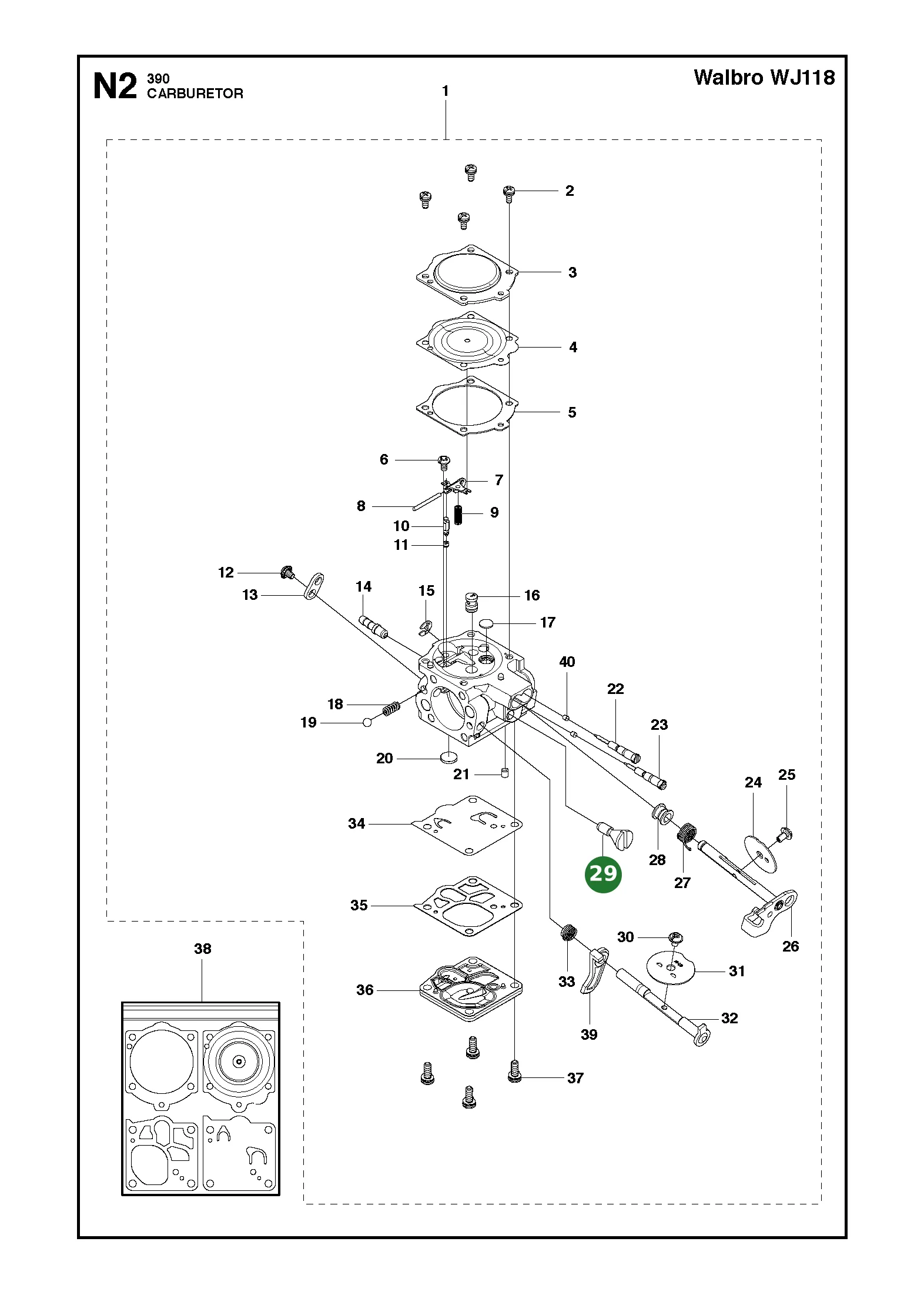 Position im Ersatzteilkatalog