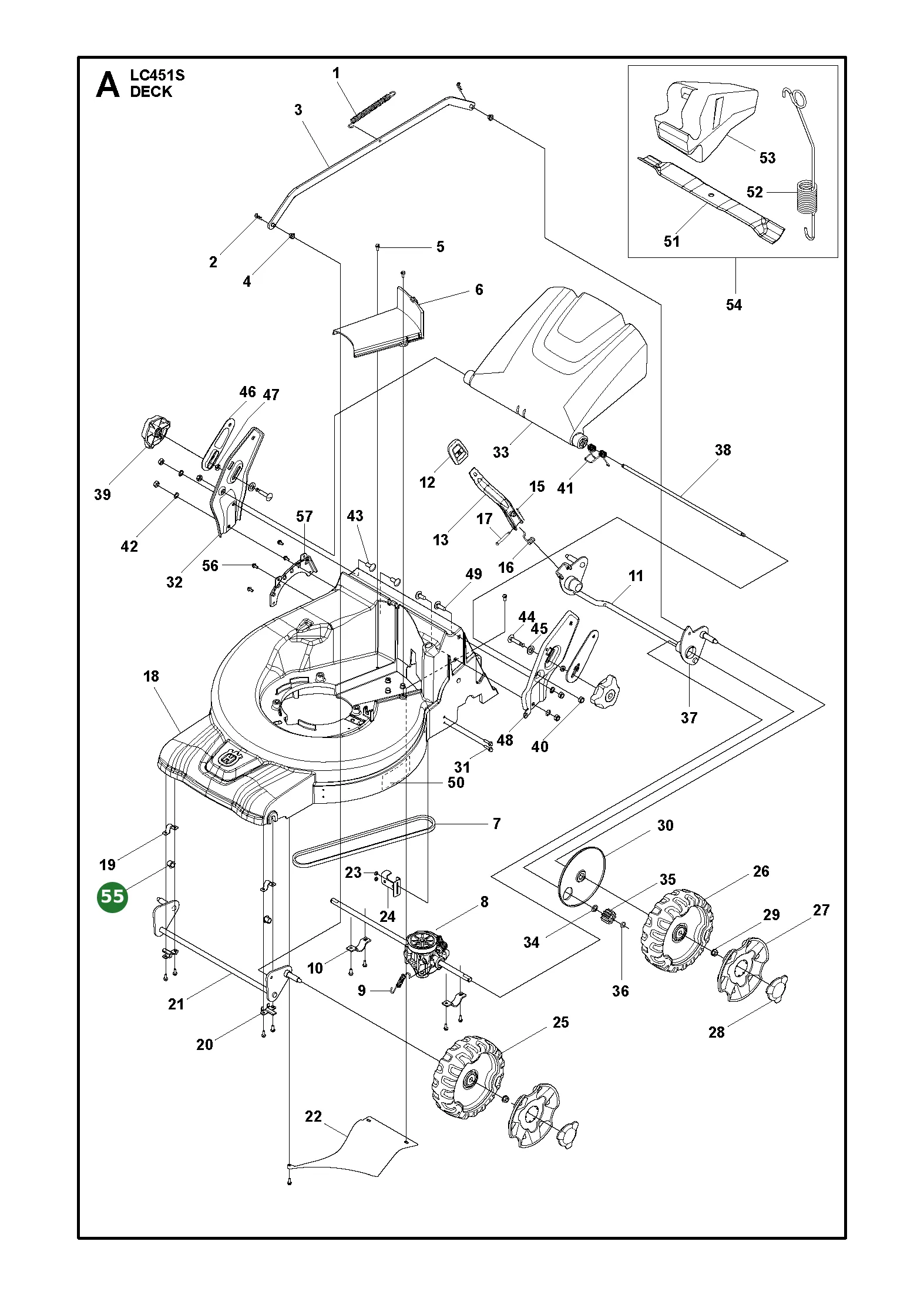Position im Ersatzteilkatalog