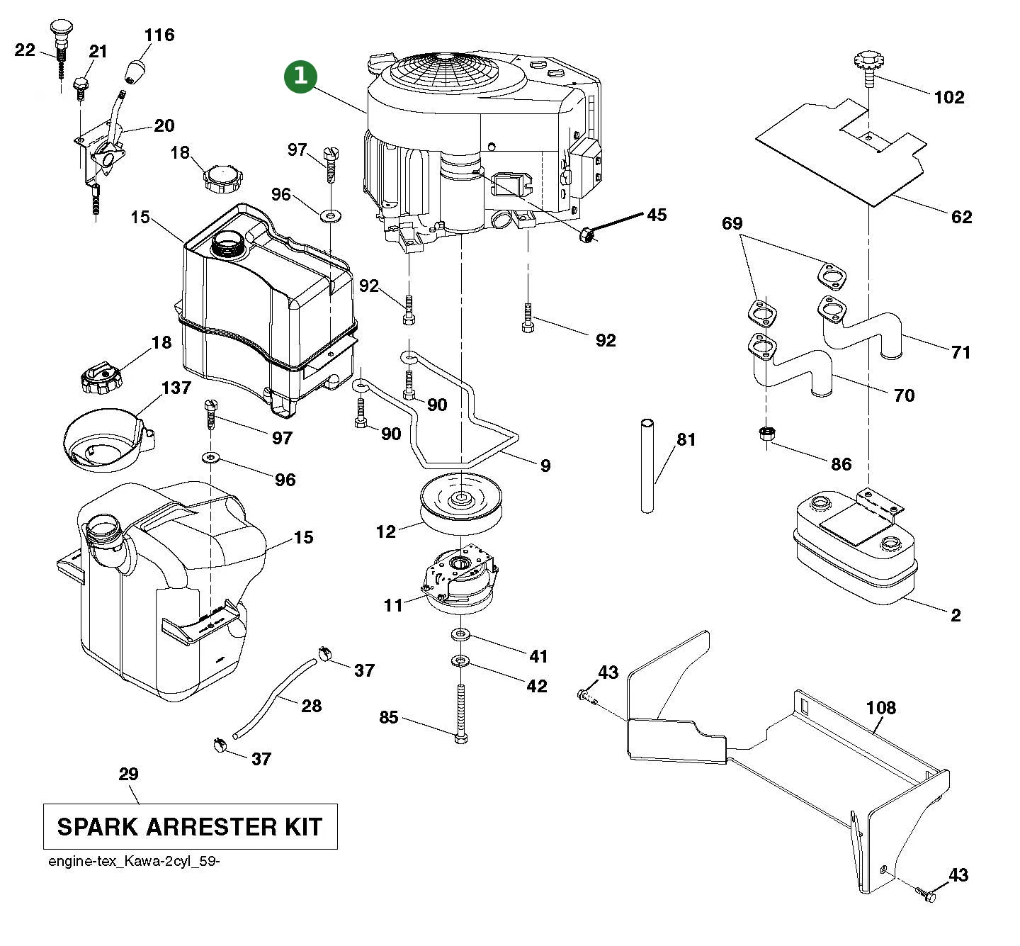 Position im Ersatzteilkatalog
