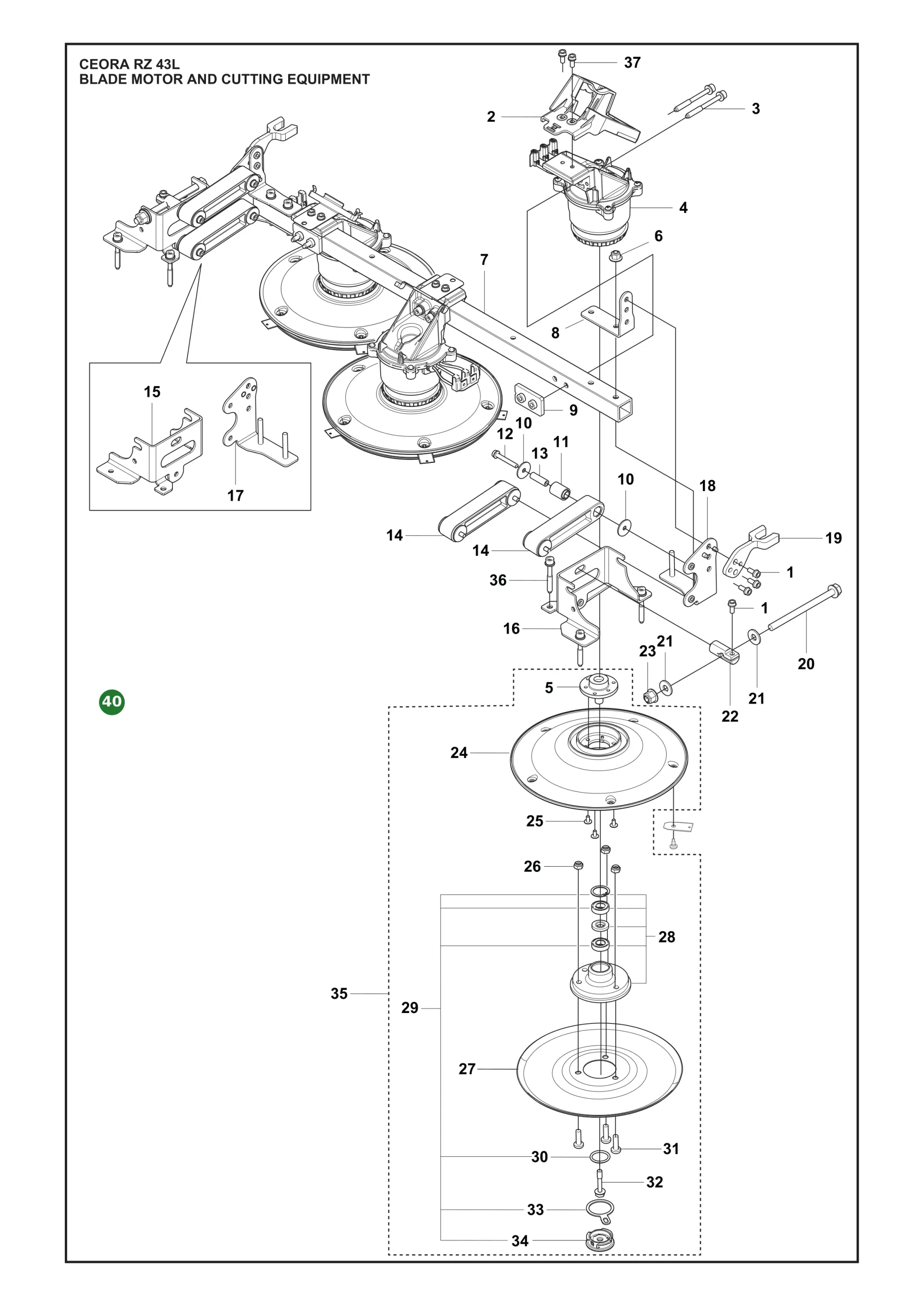 Position im Ersatzteilkatalog