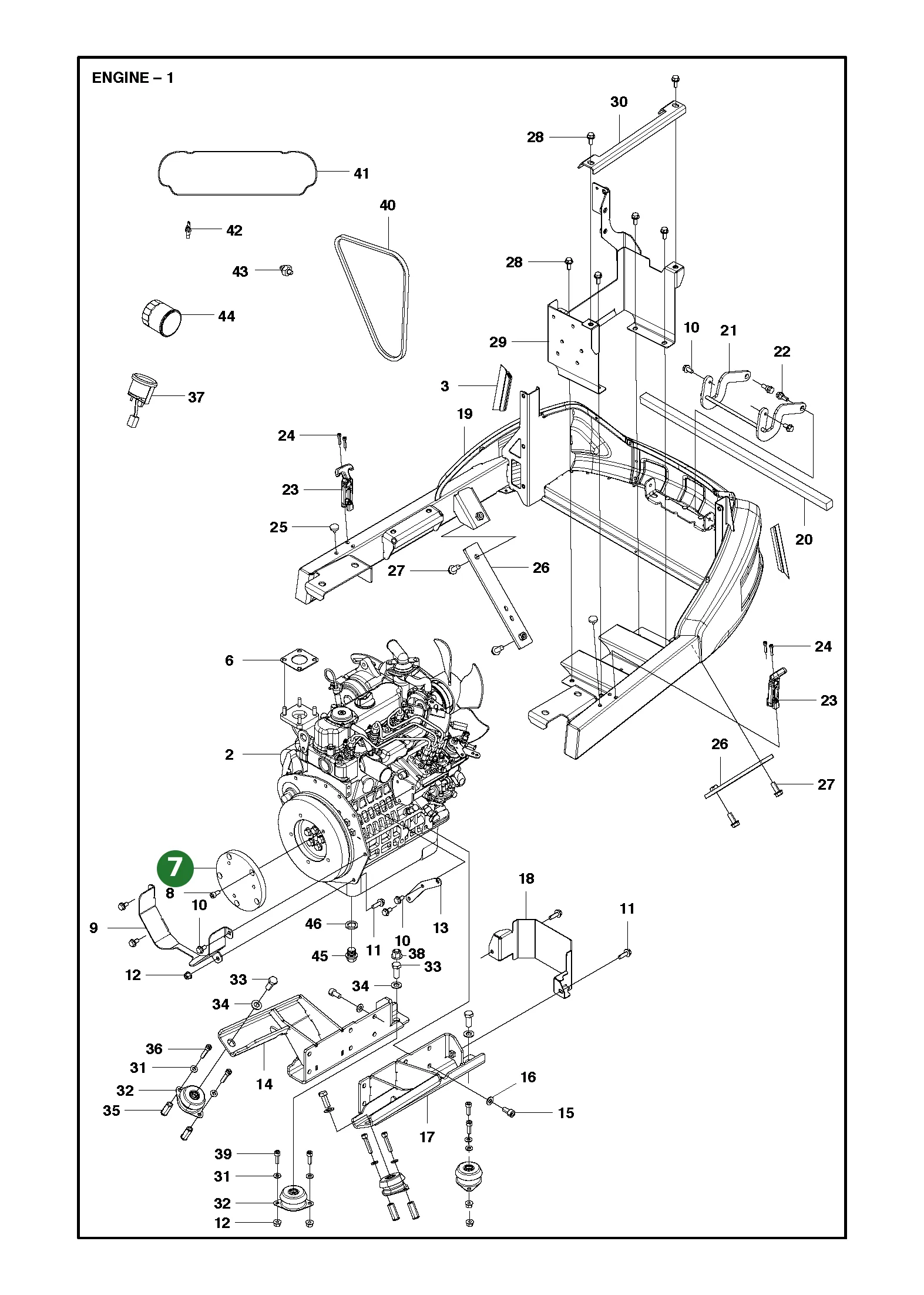 Position im Ersatzteilkatalog