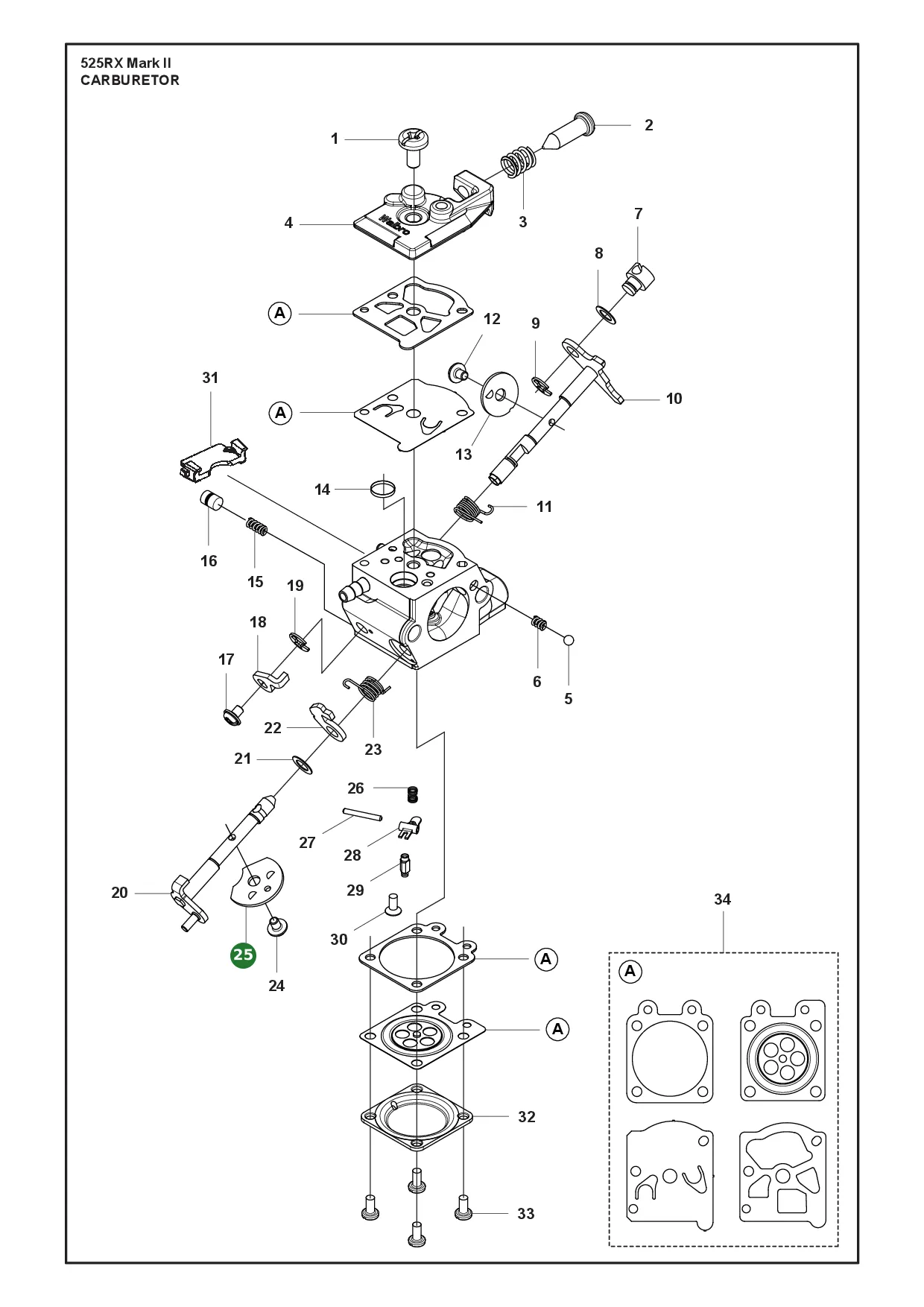 Position im Ersatzteilkatalog