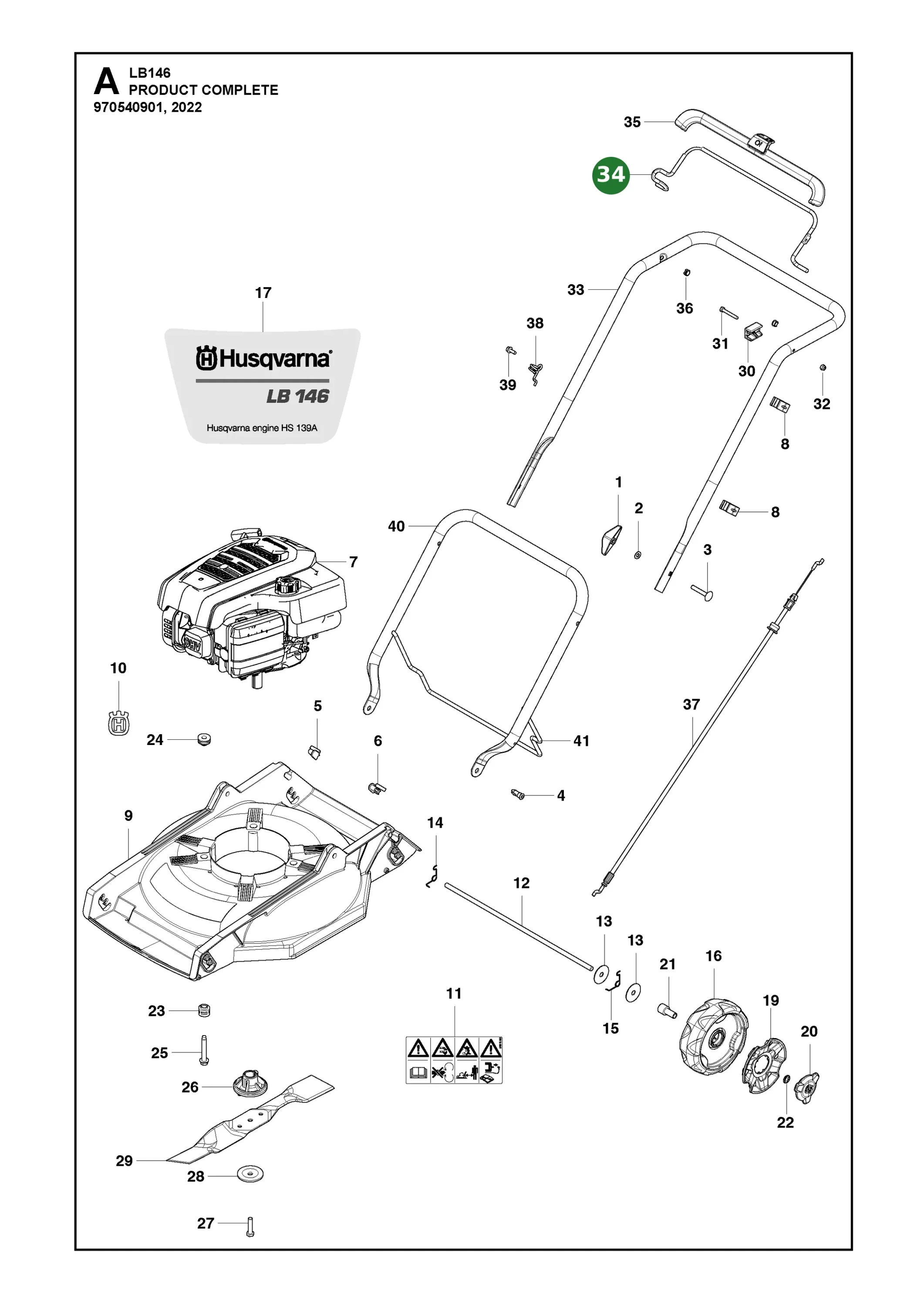 Position im Ersatzteilkatalog