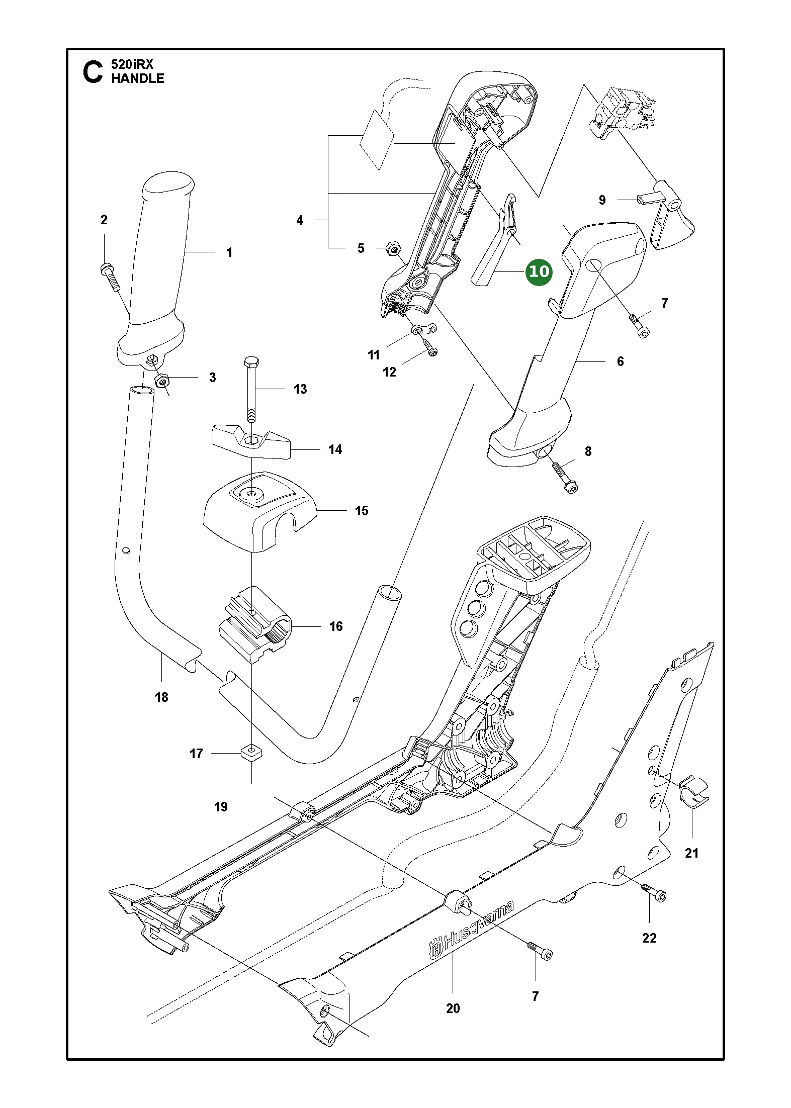 Position im Ersatzteilkatalog