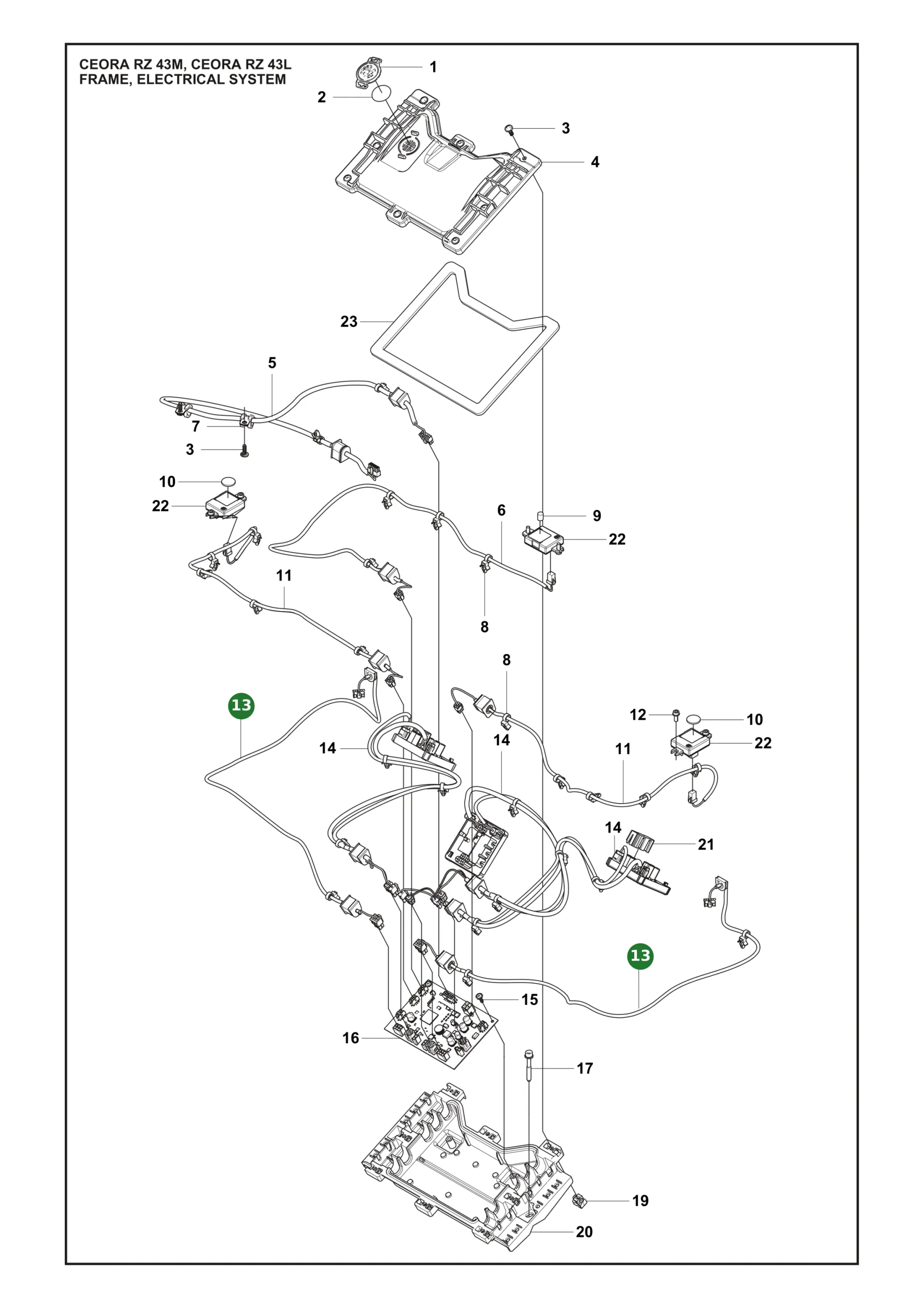 Position im Ersatzteilkatalog