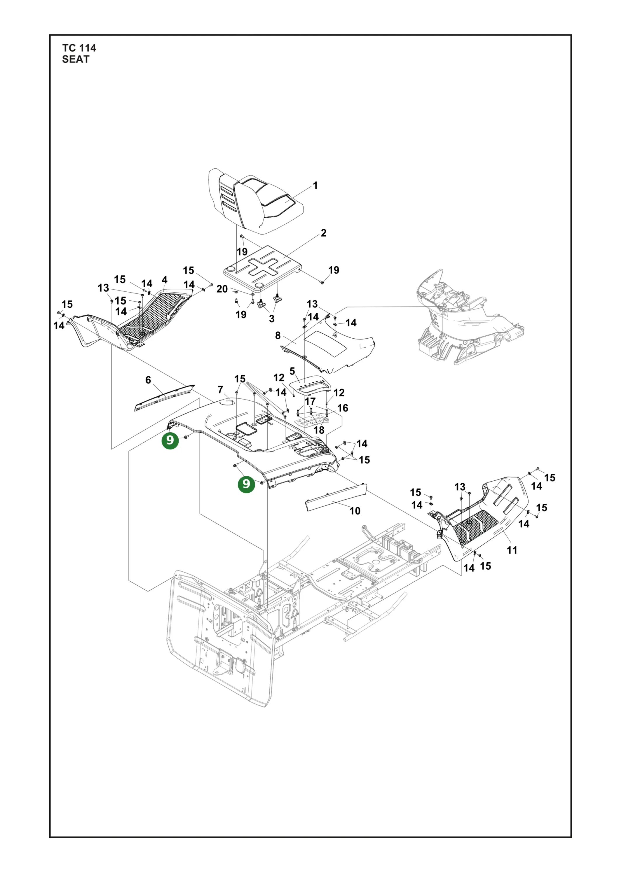 Position im Ersatzteilkatalog