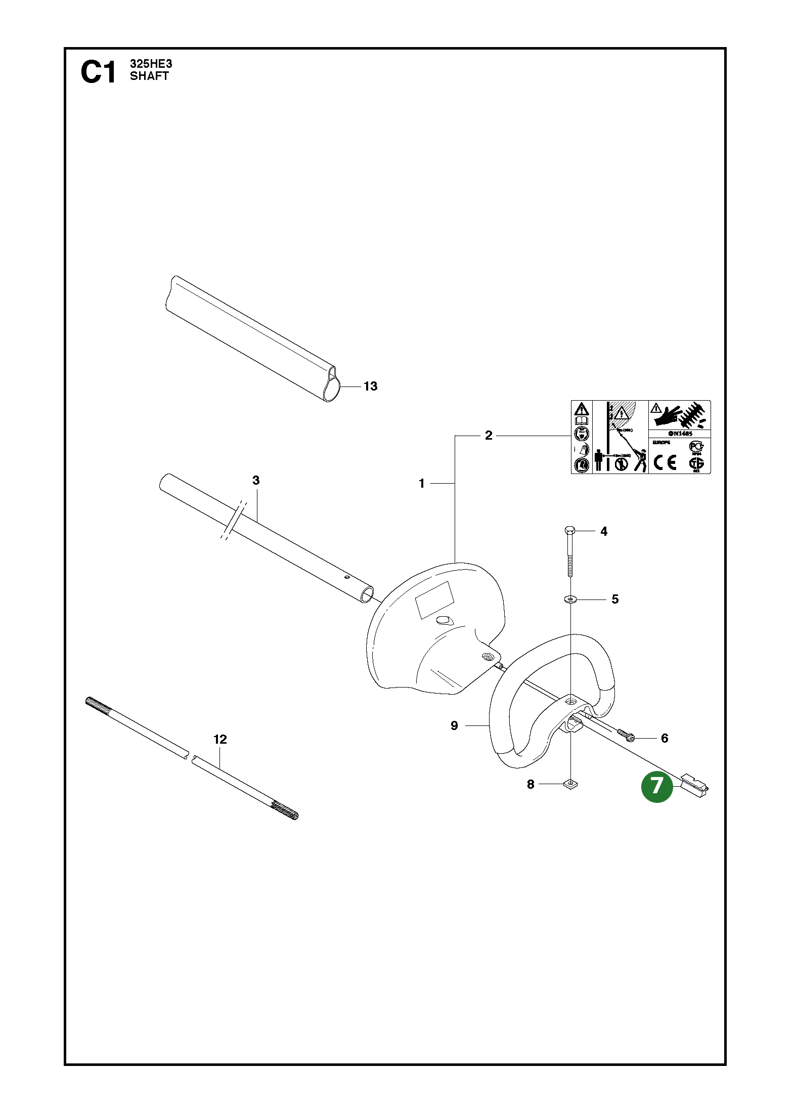 Position im Ersatzteilkatalog