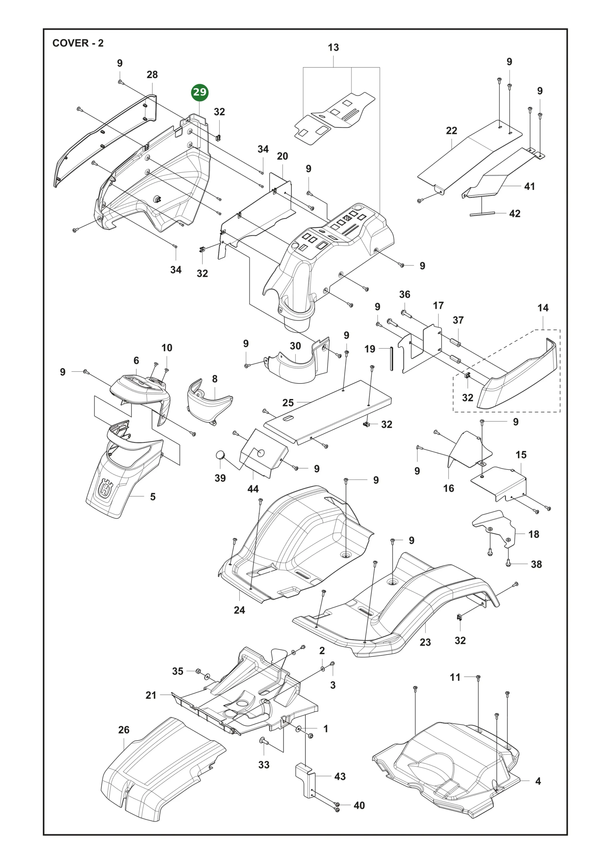 Position im Ersatzteilkatalog
