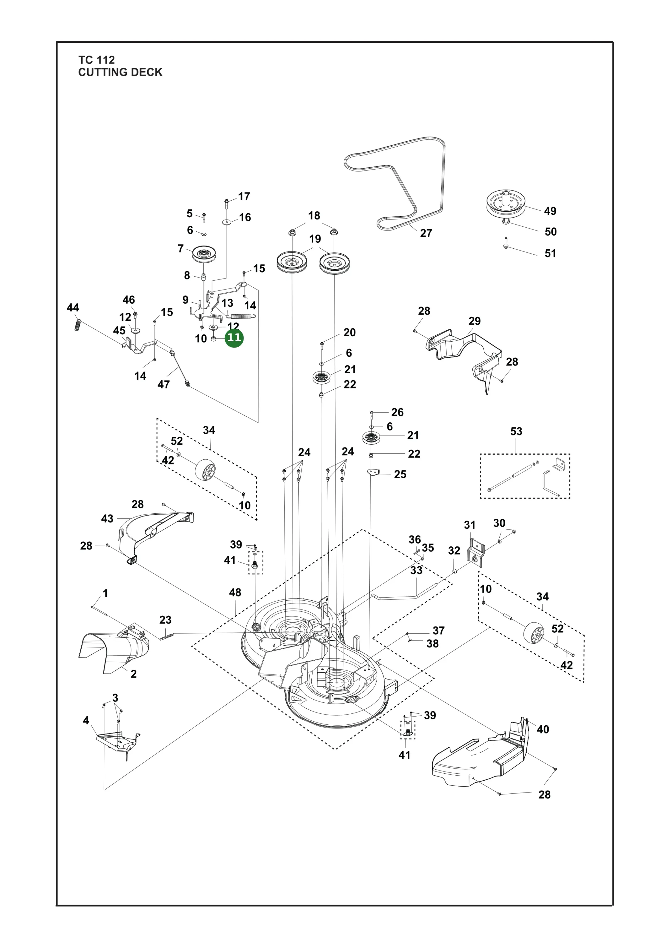 Position im Ersatzteilkatalog