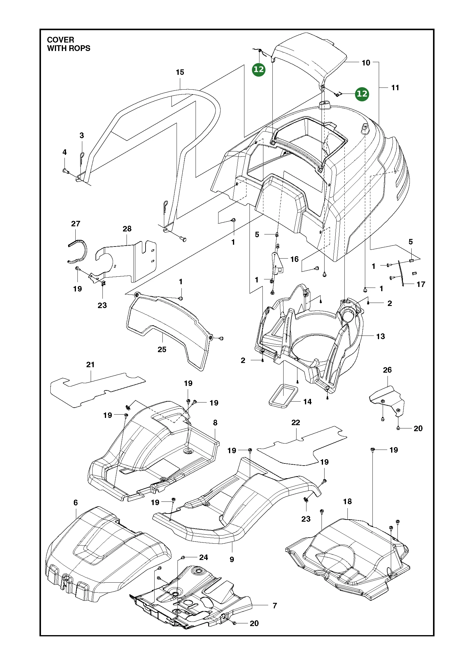 Position im Ersatzteilkatalog