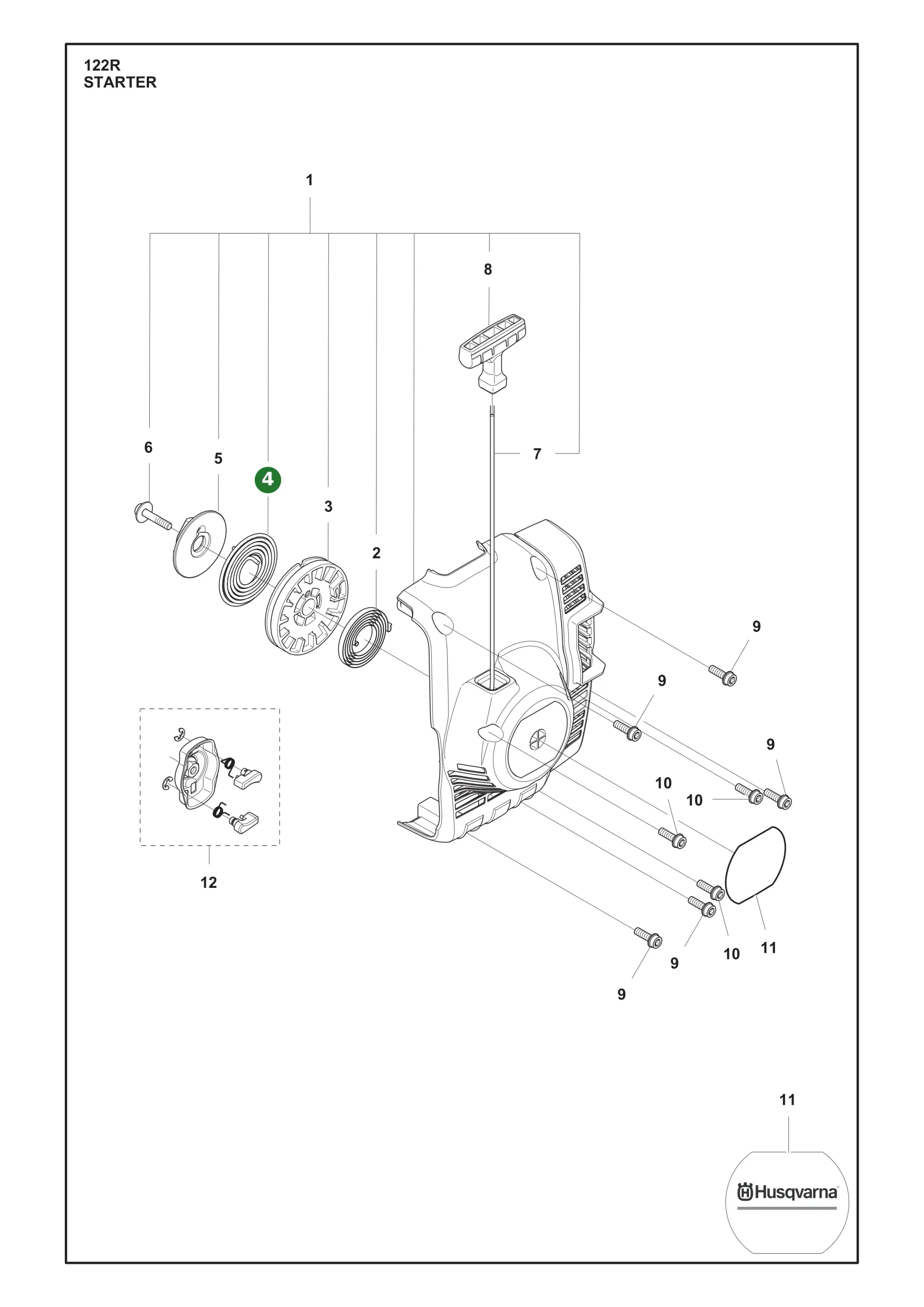 Position im Ersatzteilkatalog
