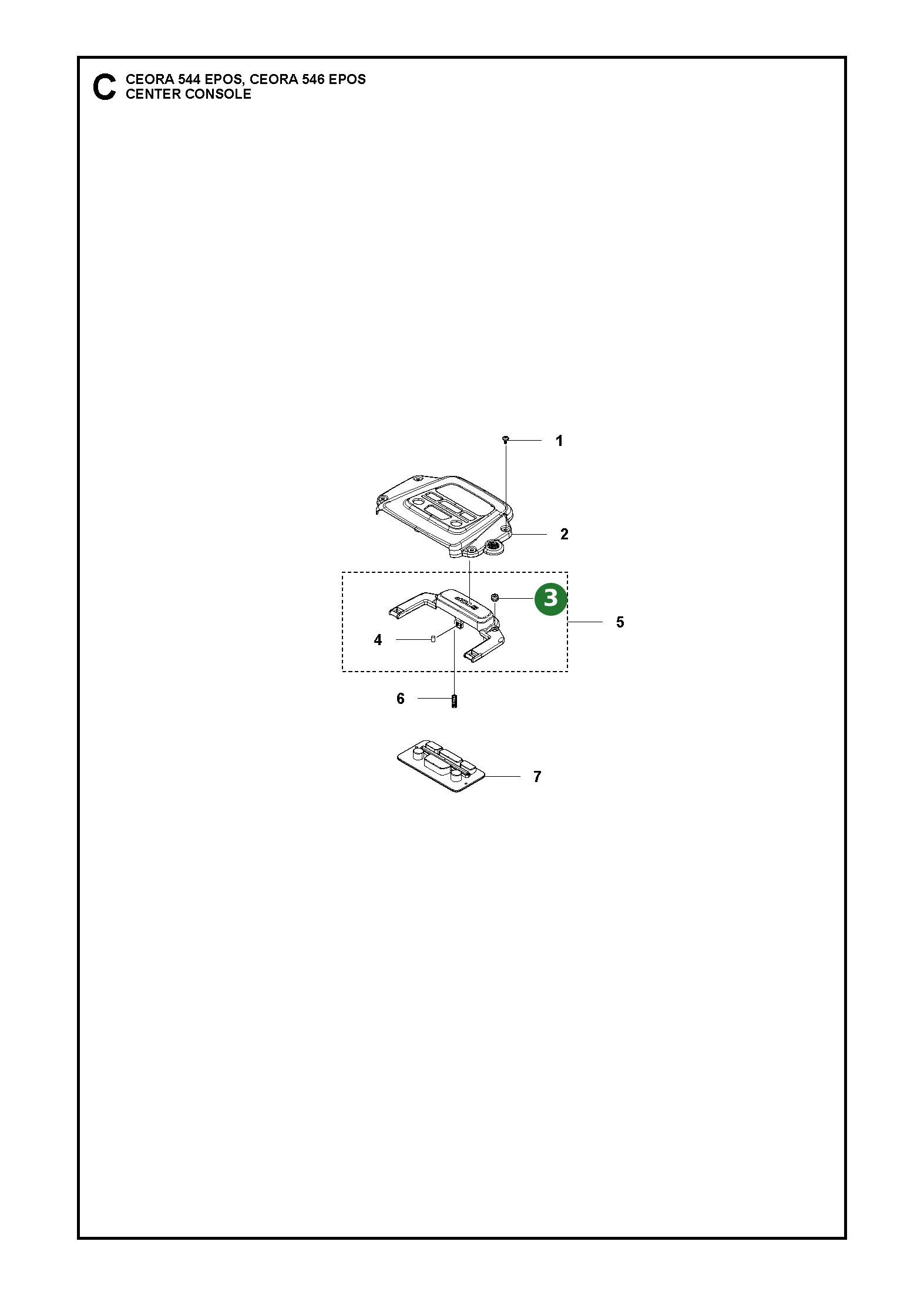 Position im Ersatzteilkatalog