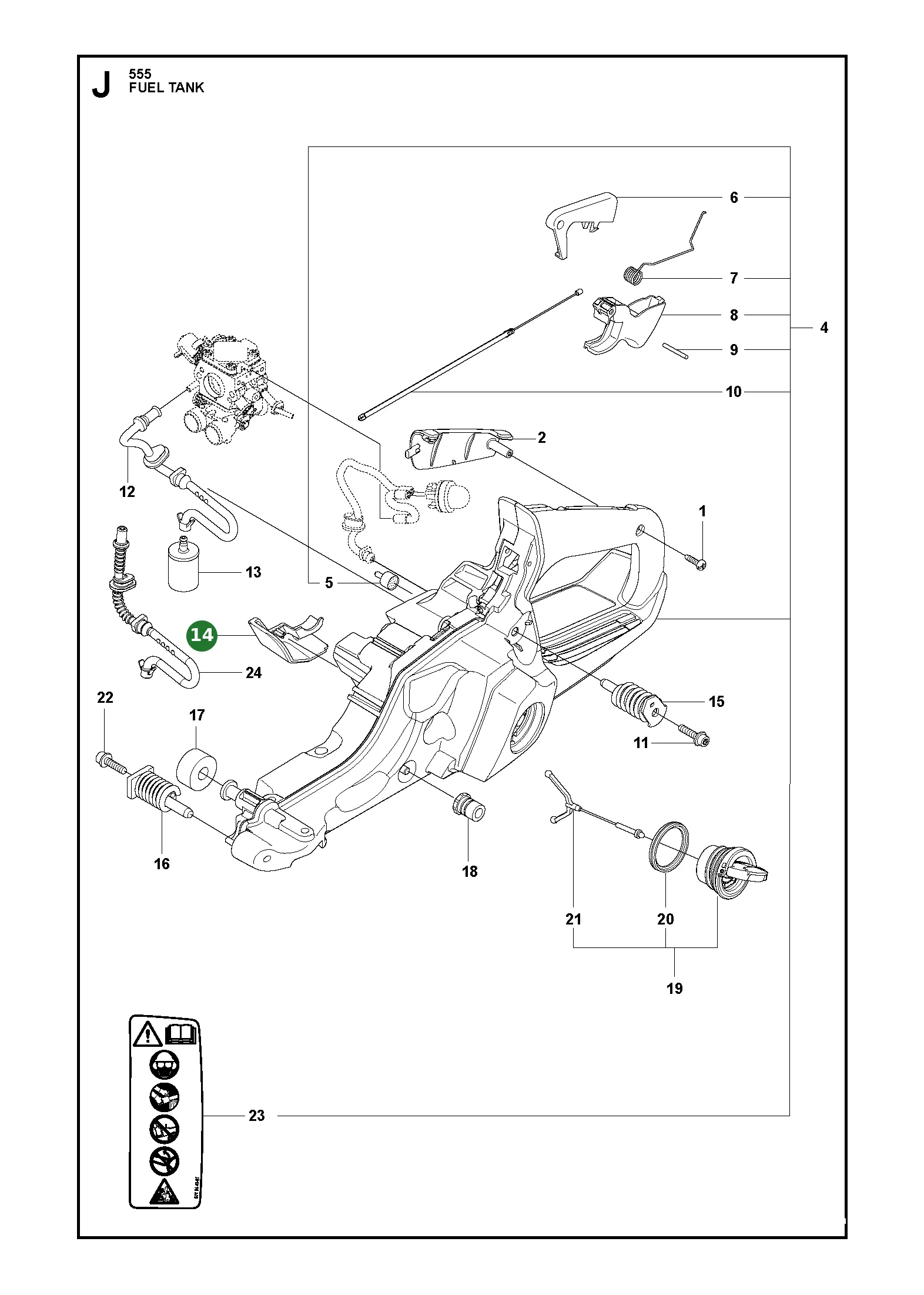 Position im Ersatzteilkatalog