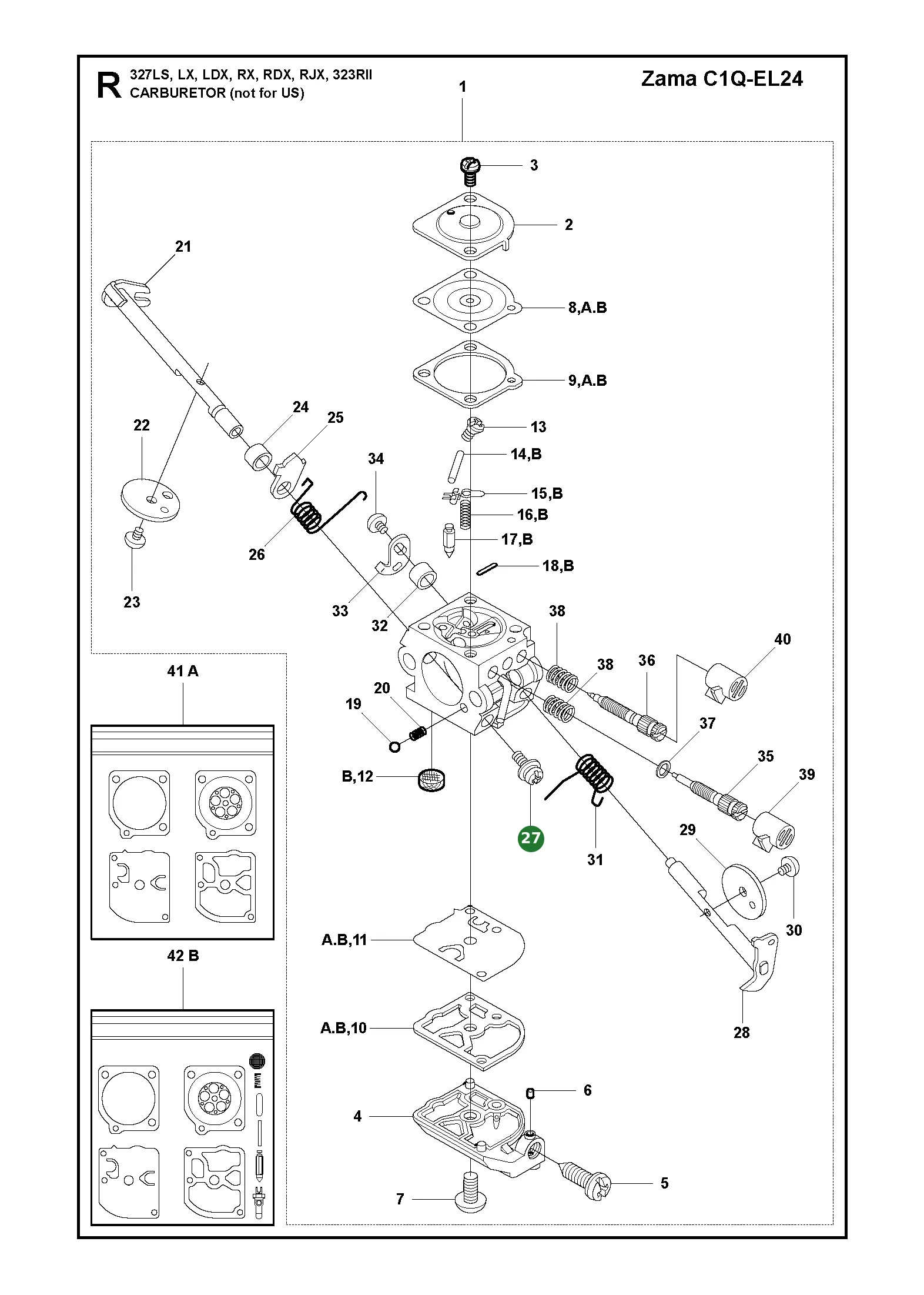 Position im Ersatzteilkatalog