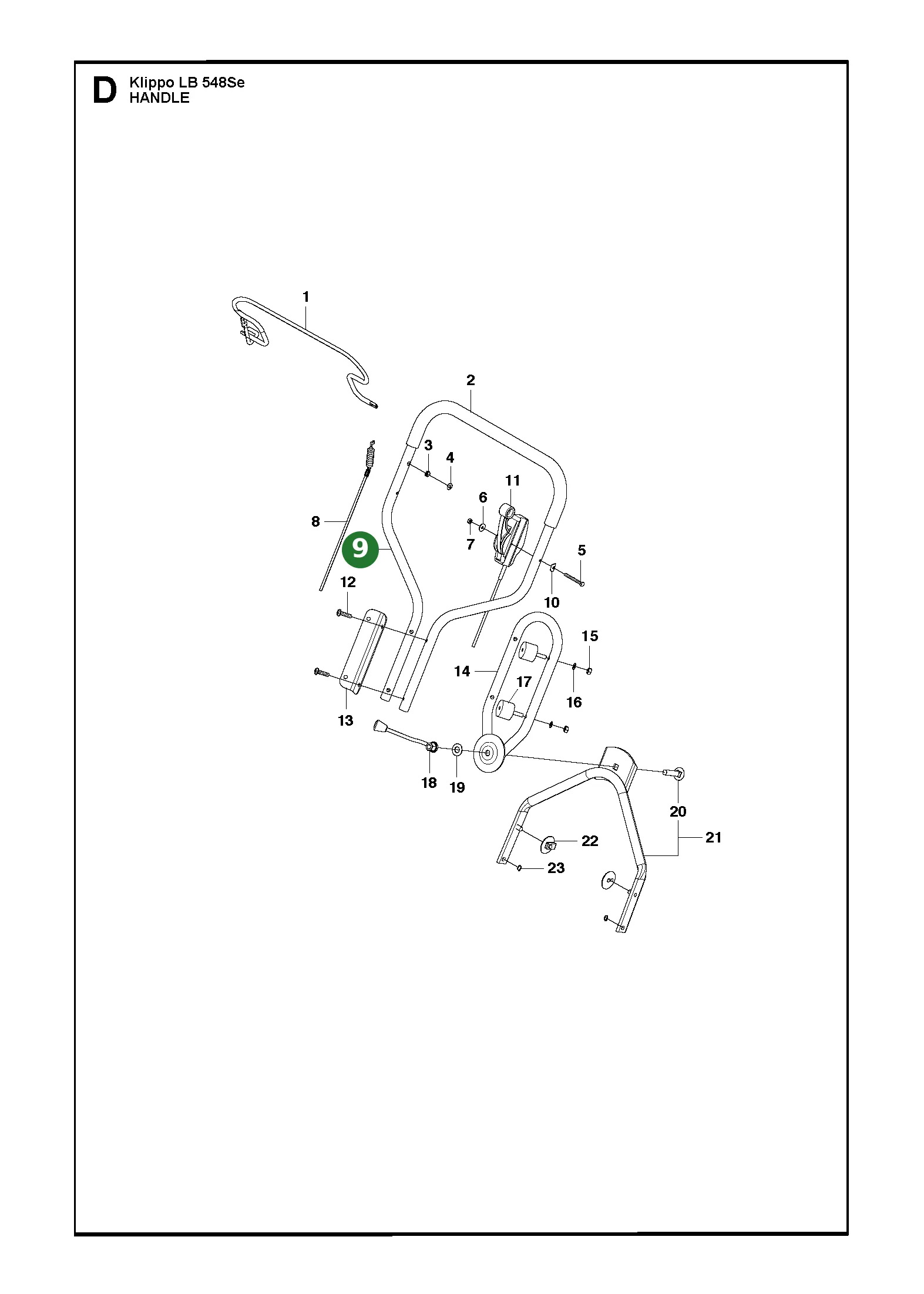 Position im Ersatzteilkatalog