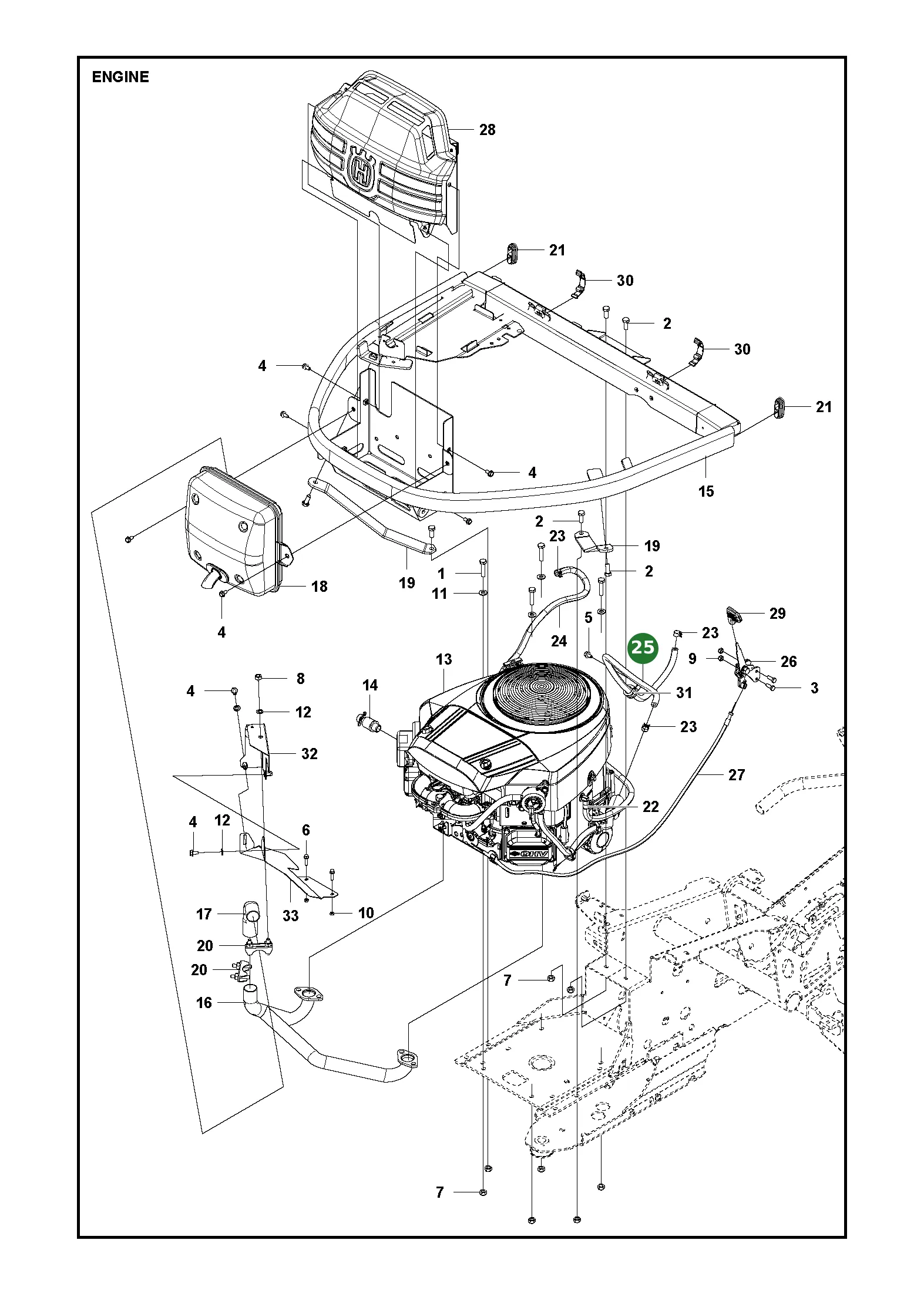Position im Ersatzteilkatalog