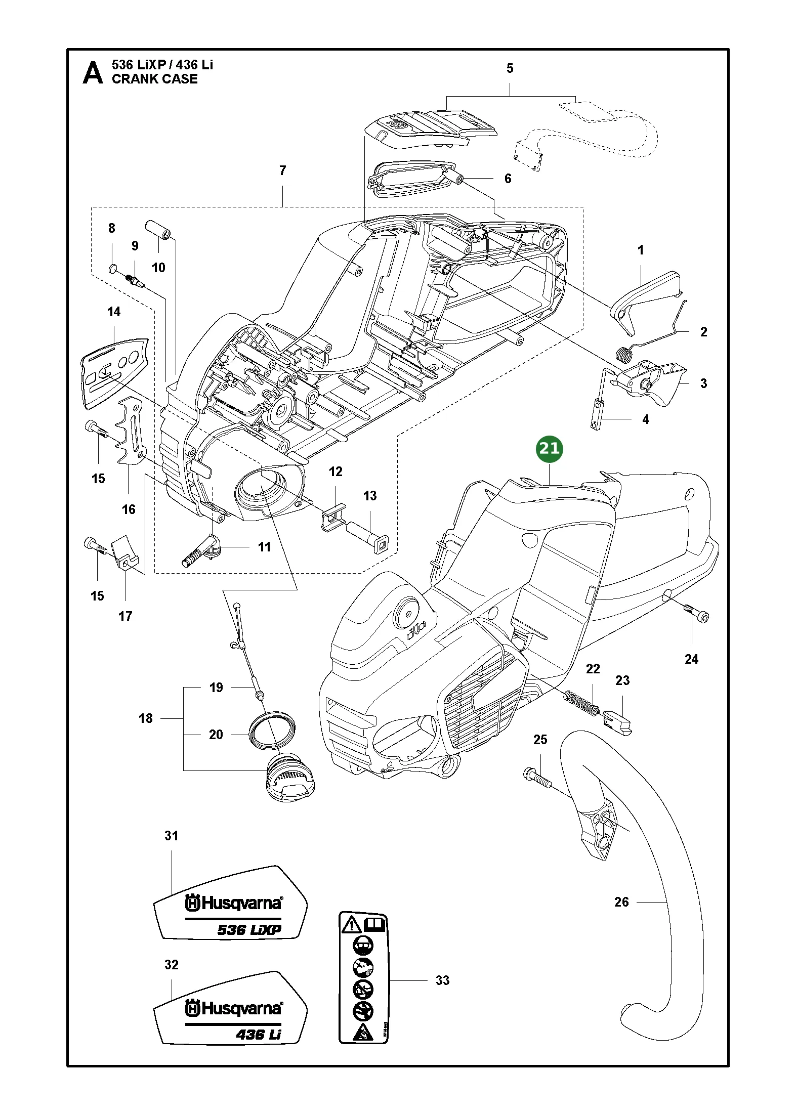 Position im Ersatzteilkatalog
