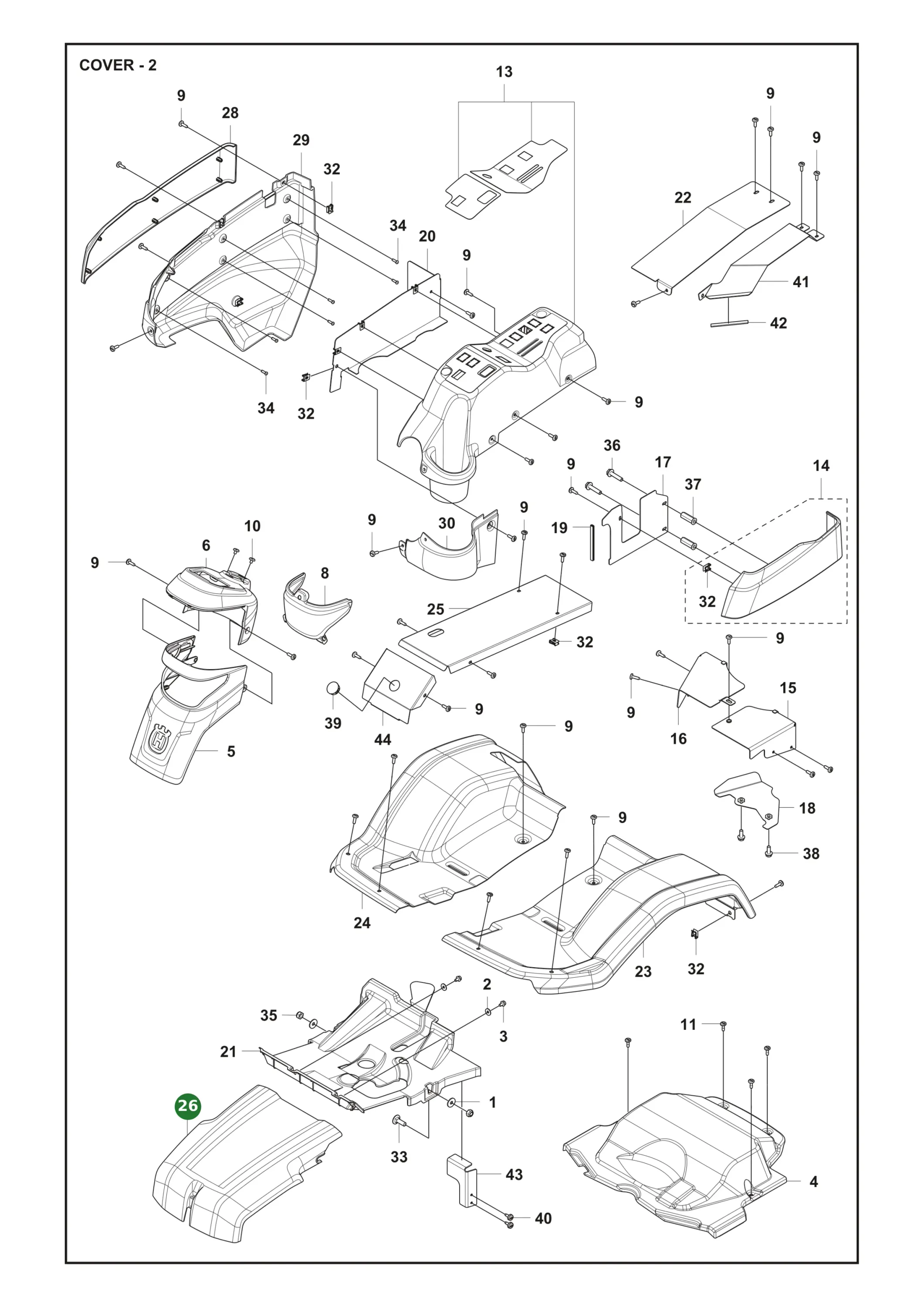 Position im Ersatzteilkatalog