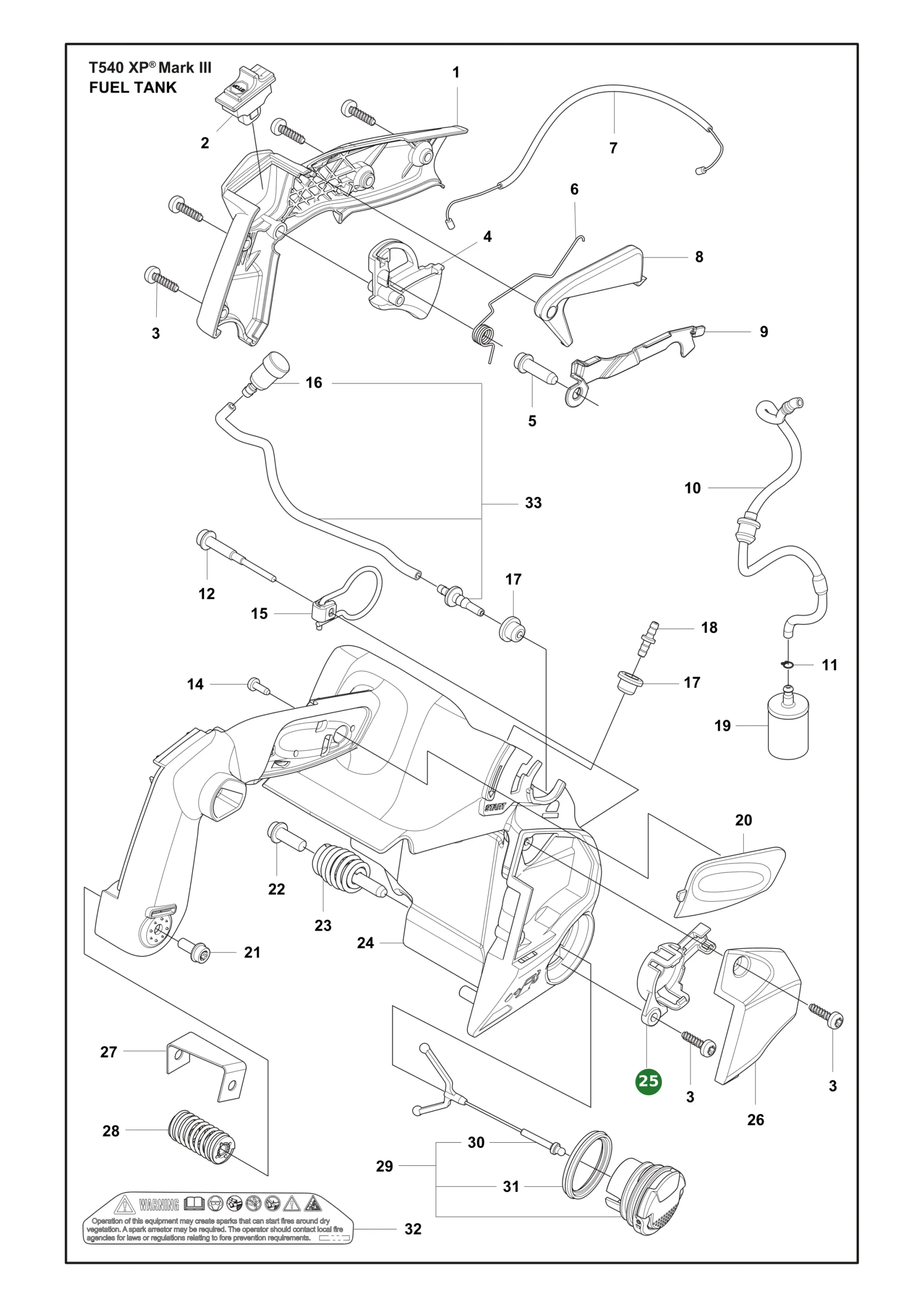 Position im Ersatzteilkatalog