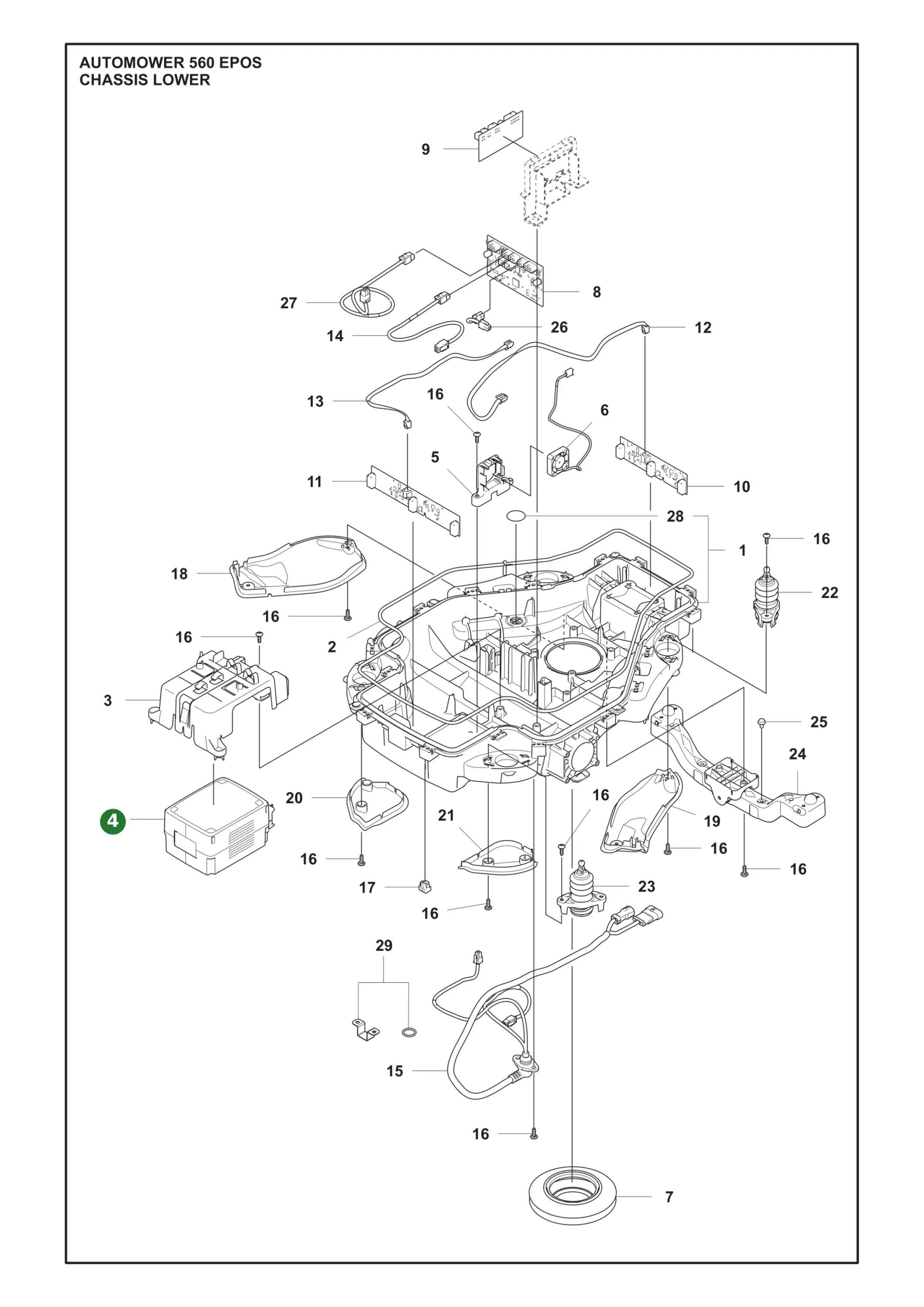 Position im Ersatzteilkatalog