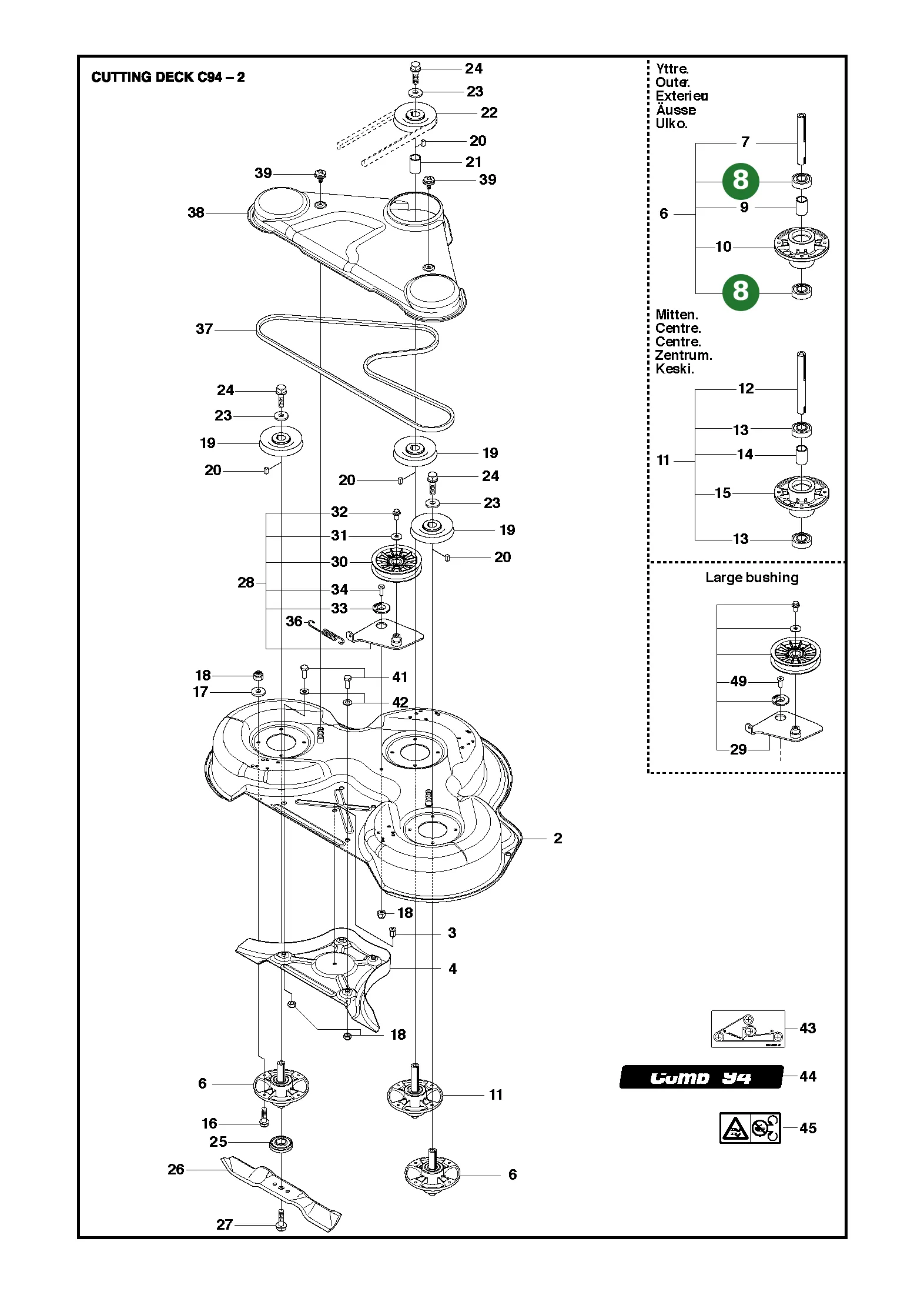 Position im Ersatzteilkatalog