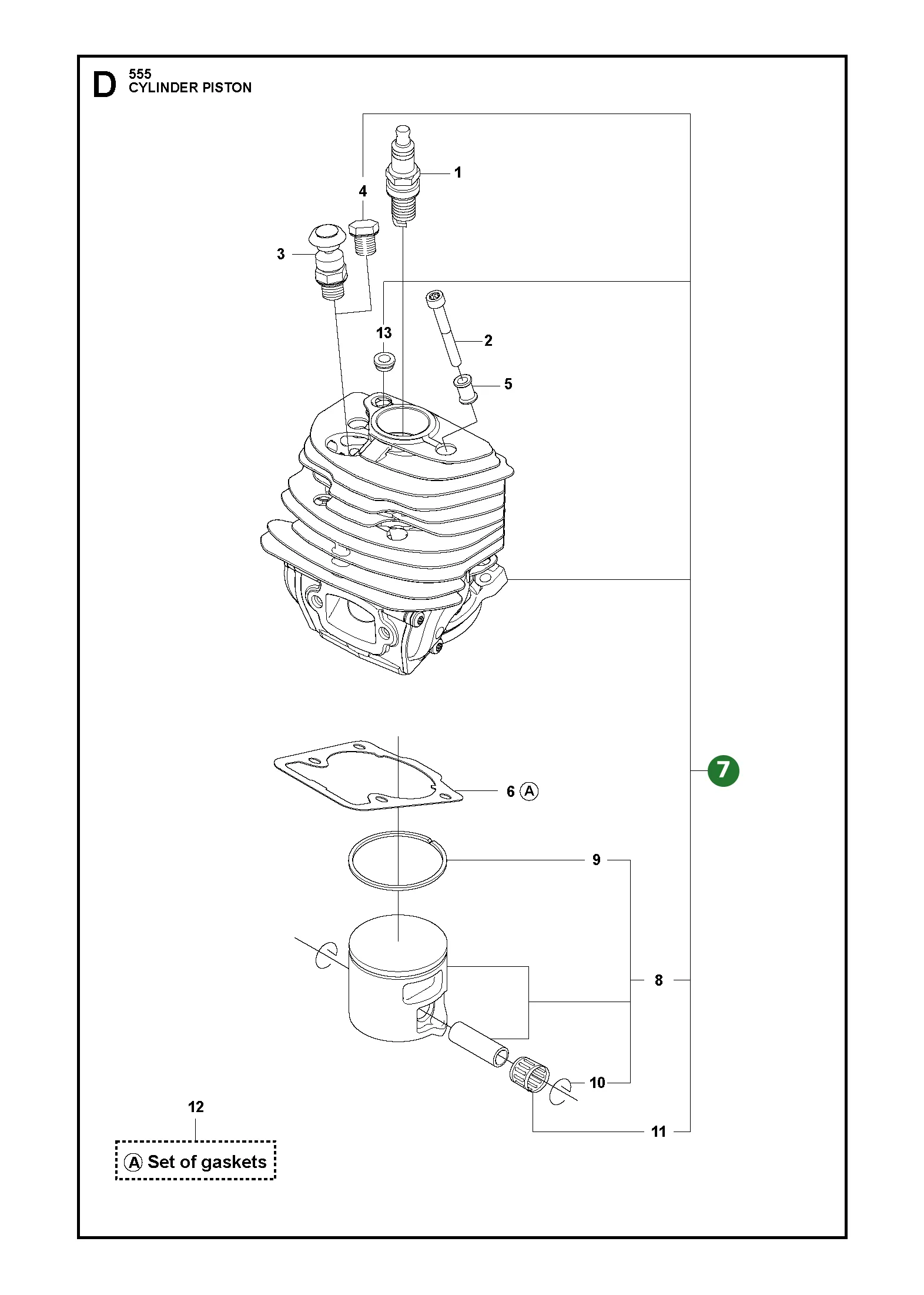 Position im Ersatzteilkatalog
