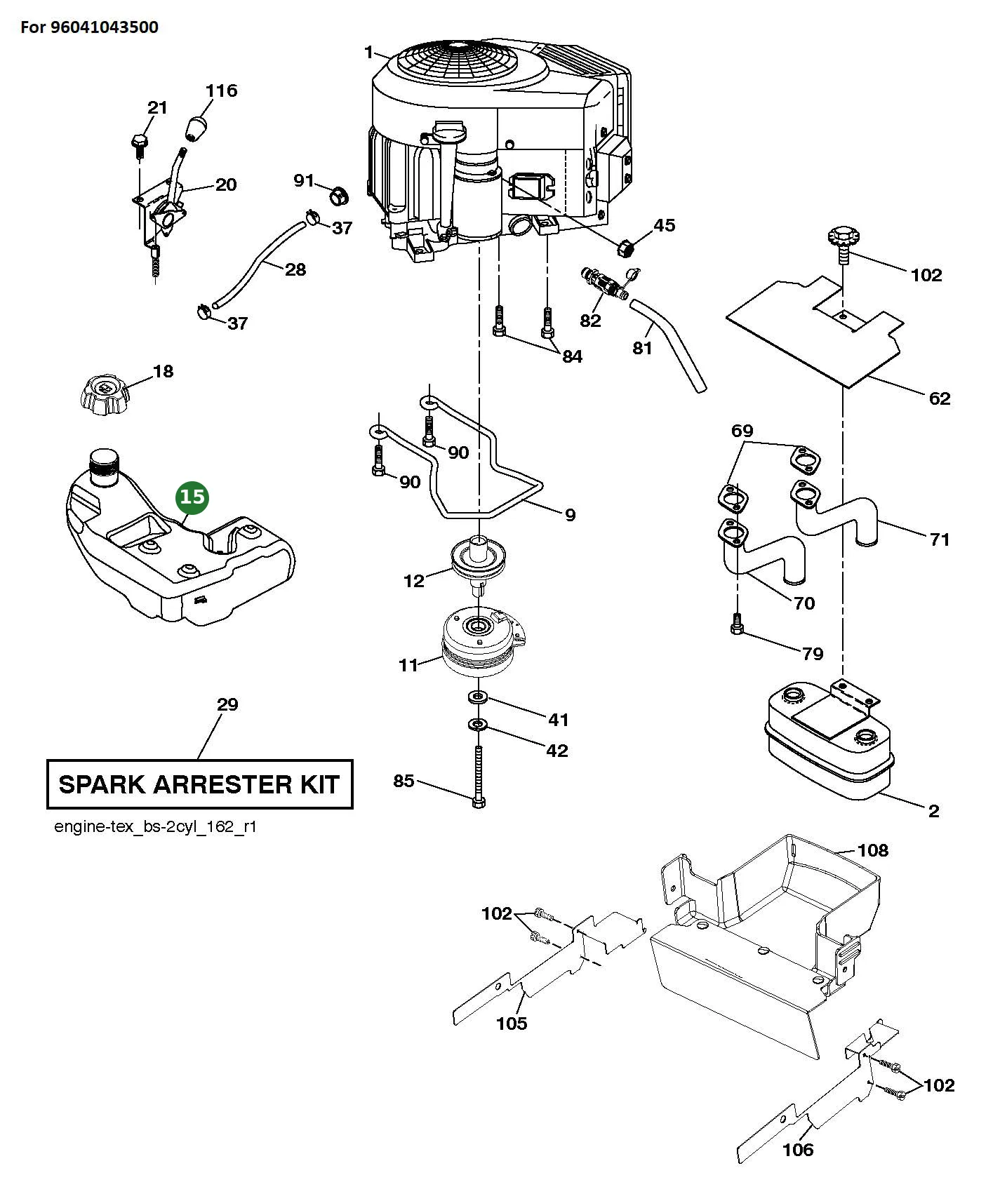 Position im Ersatzteilkatalog