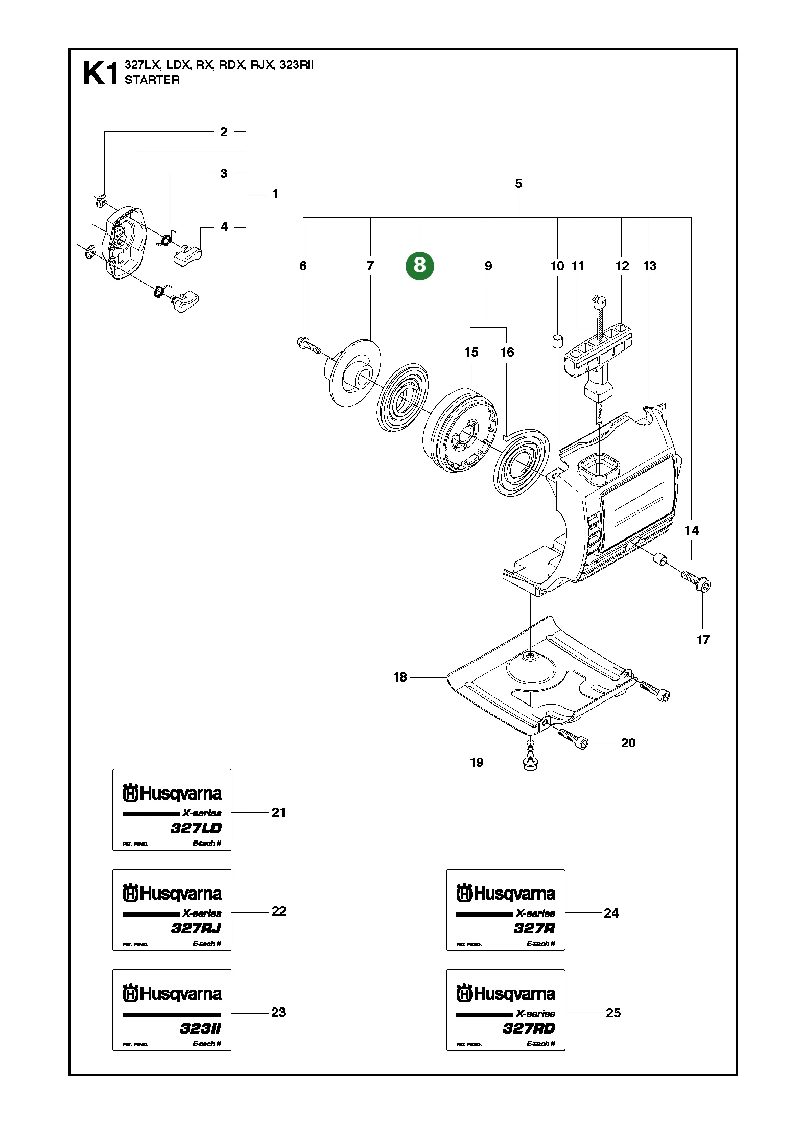 Position im Ersatzteilkatalog