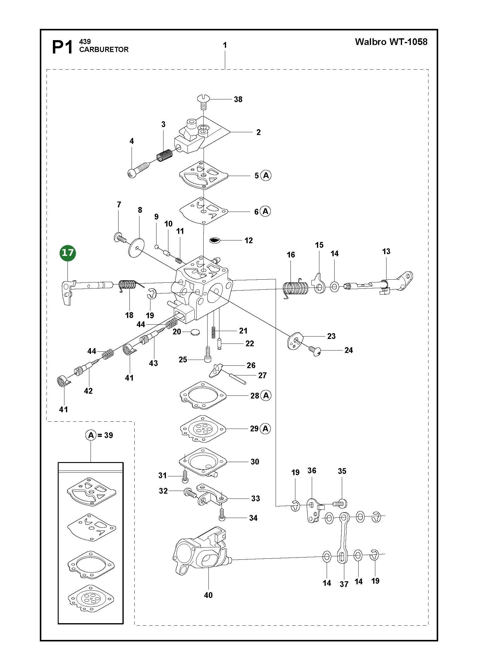 Position im Ersatzteilkatalog