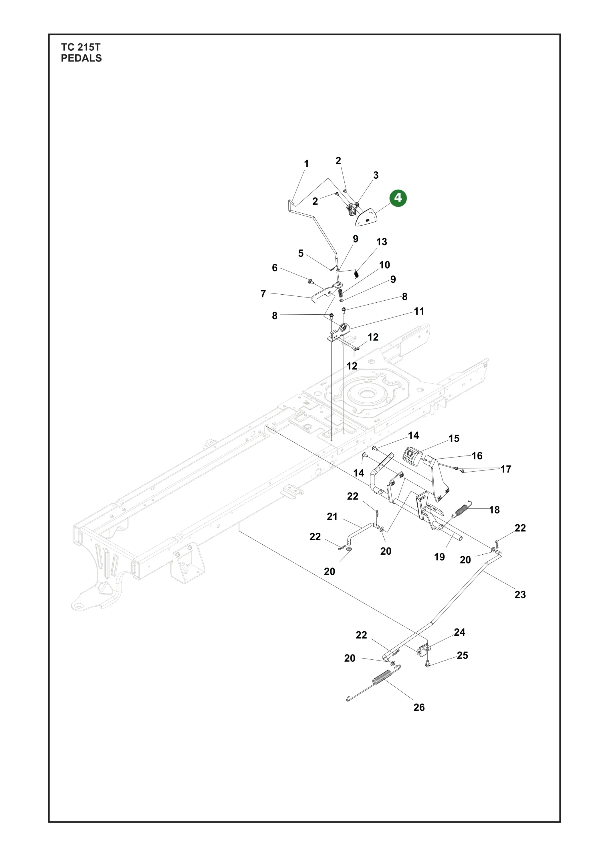 Position im Ersatzteilkatalog