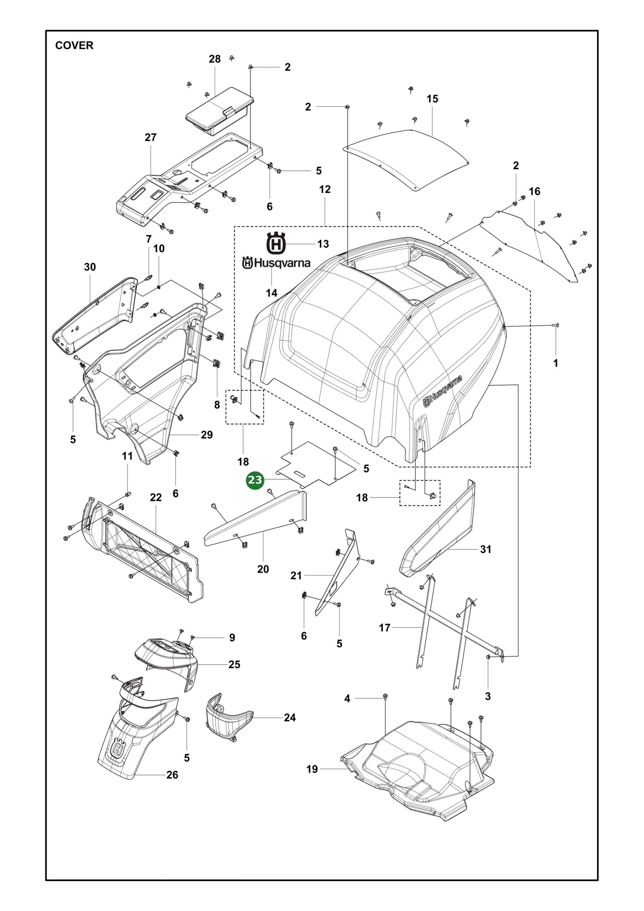 Position im Ersatzteilkatalog