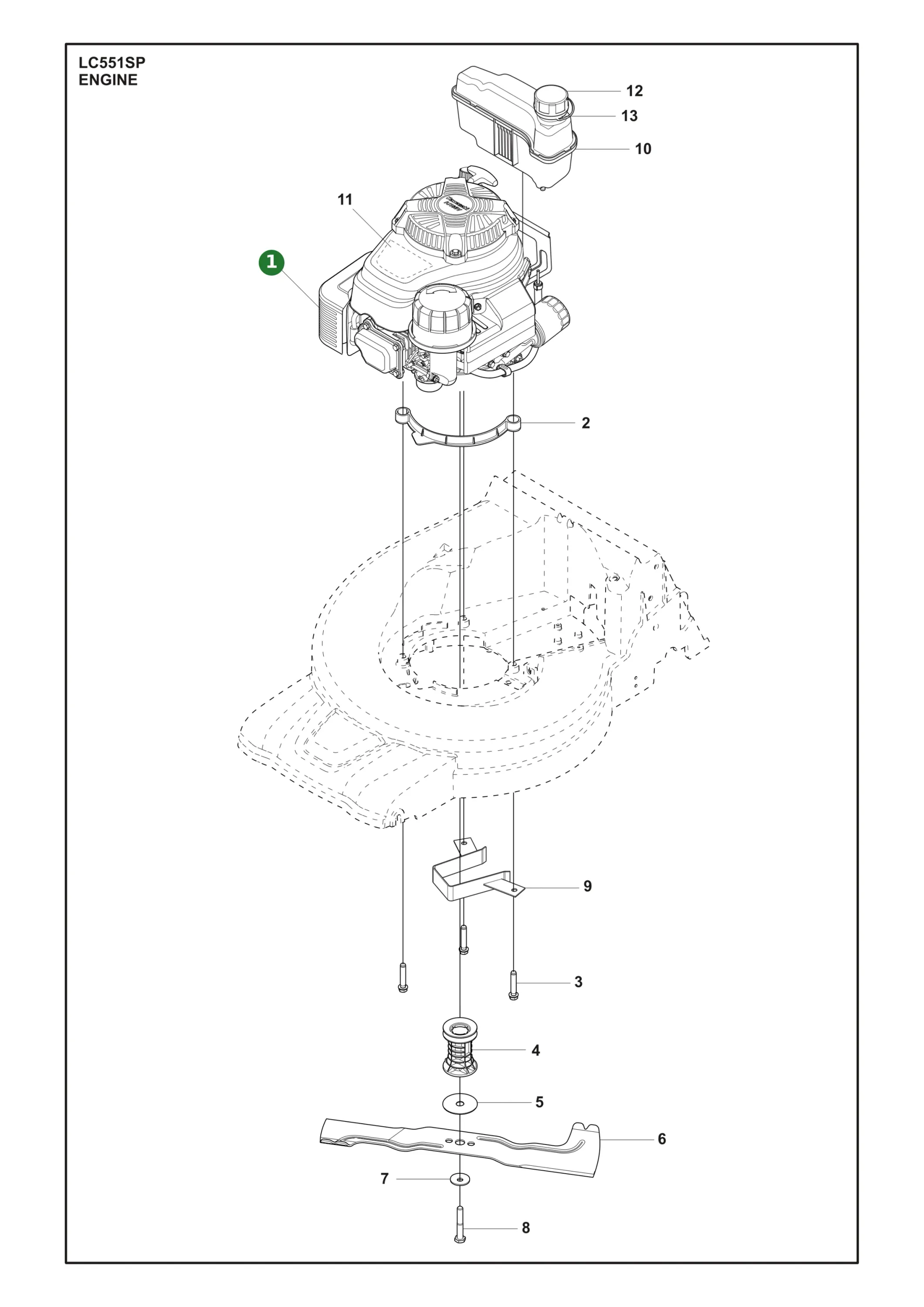 Position im Ersatzteilkatalog