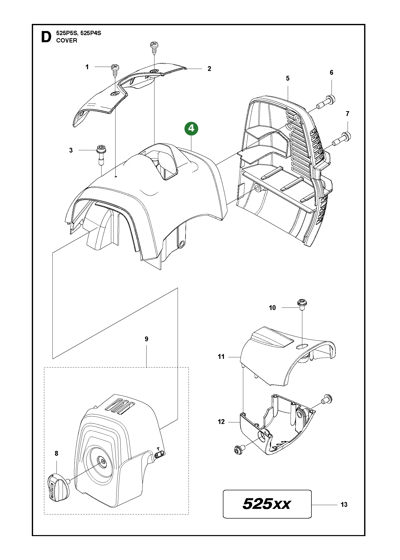 Position im Ersatzteilkatalog