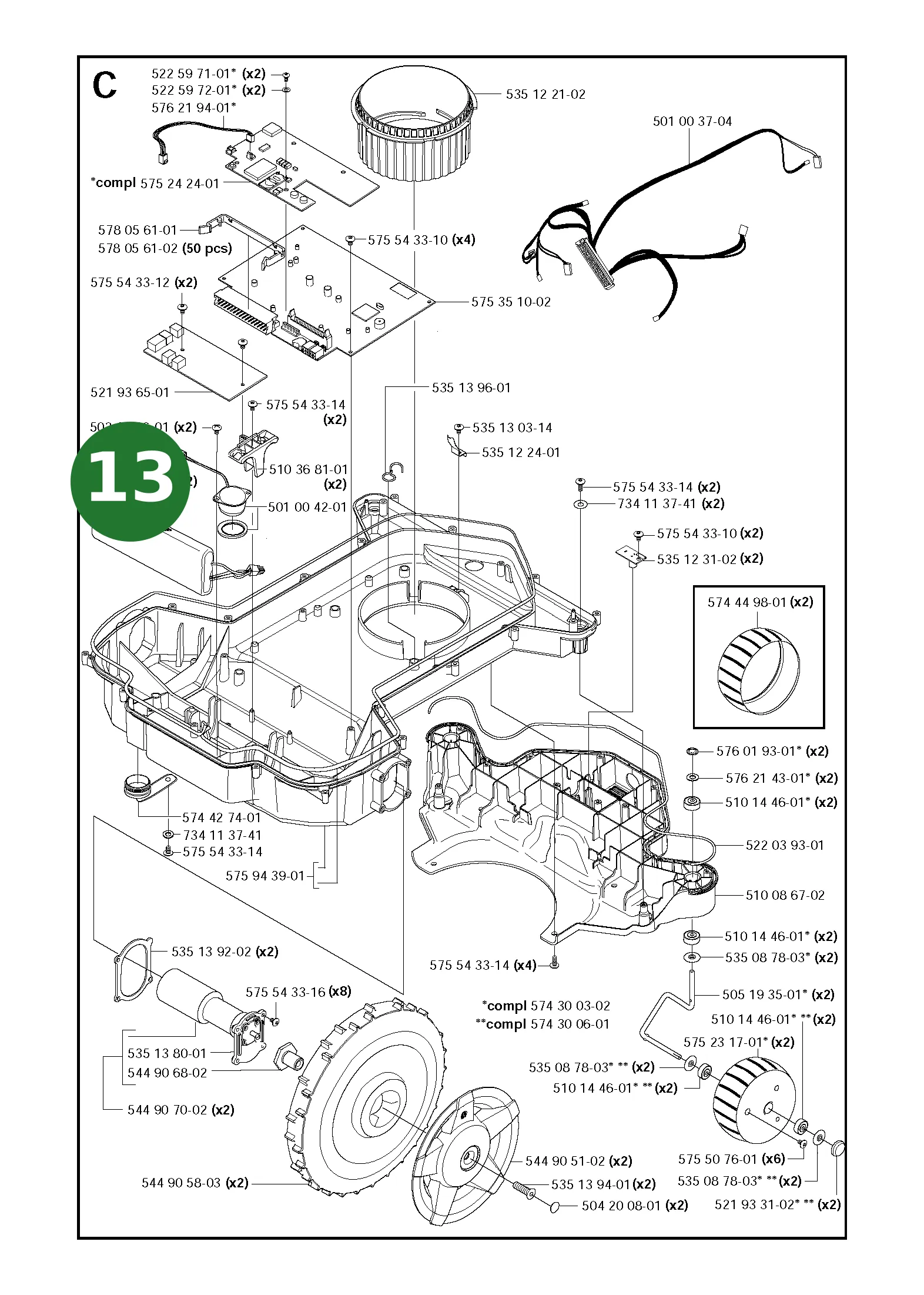 Position im Ersatzteilkatalog