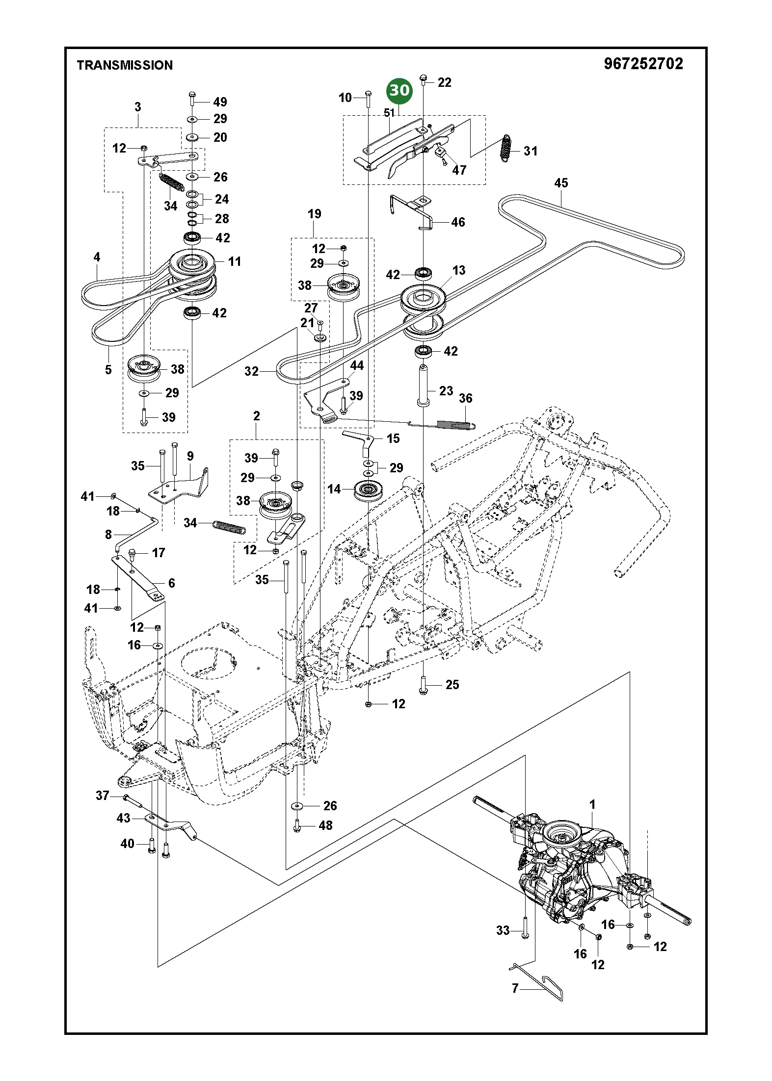 Position im Ersatzteilkatalog