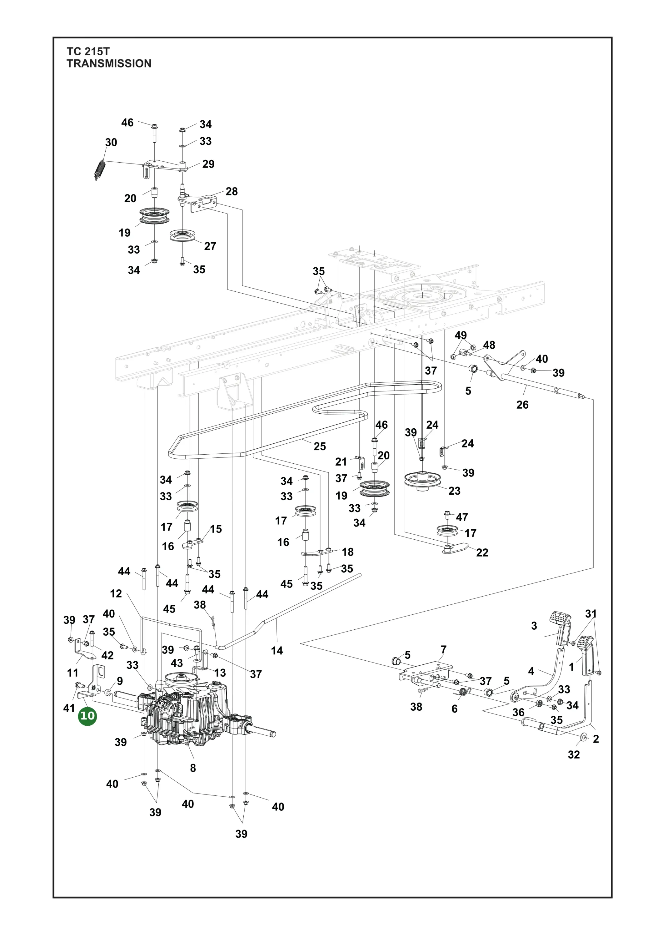 Position im Ersatzteilkatalog
