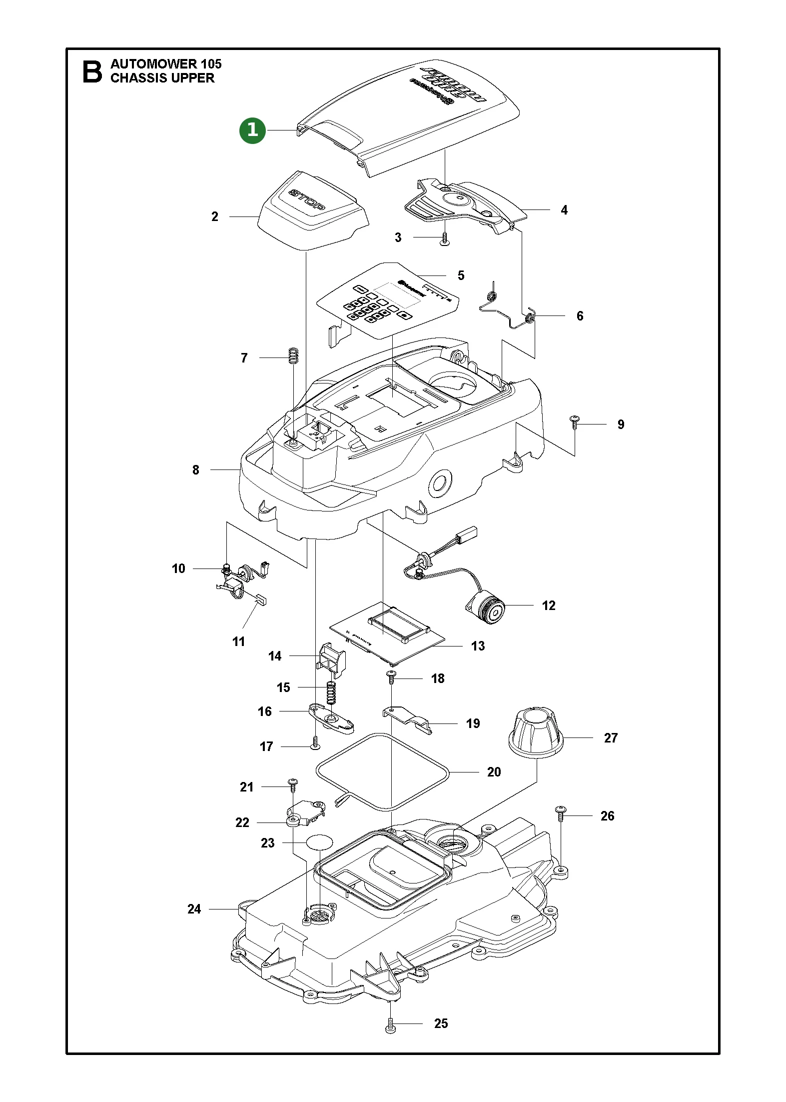 Position im Ersatzteilkatalog