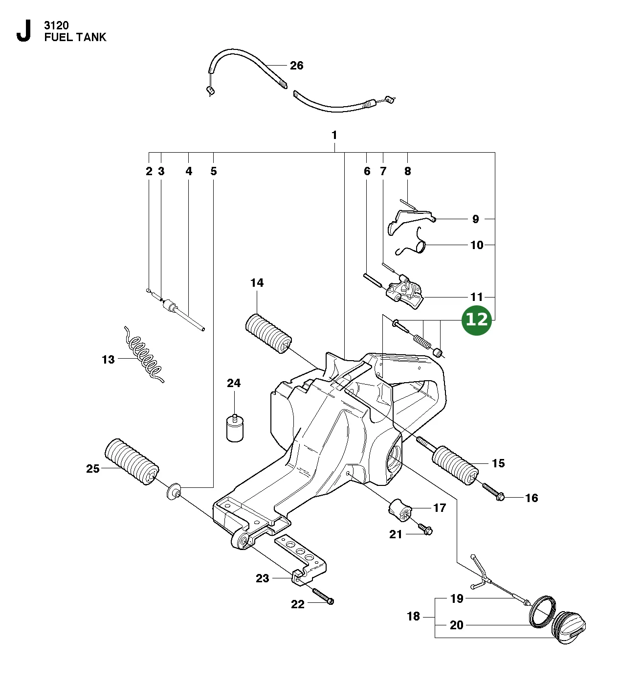Position im Ersatzteilkatalog