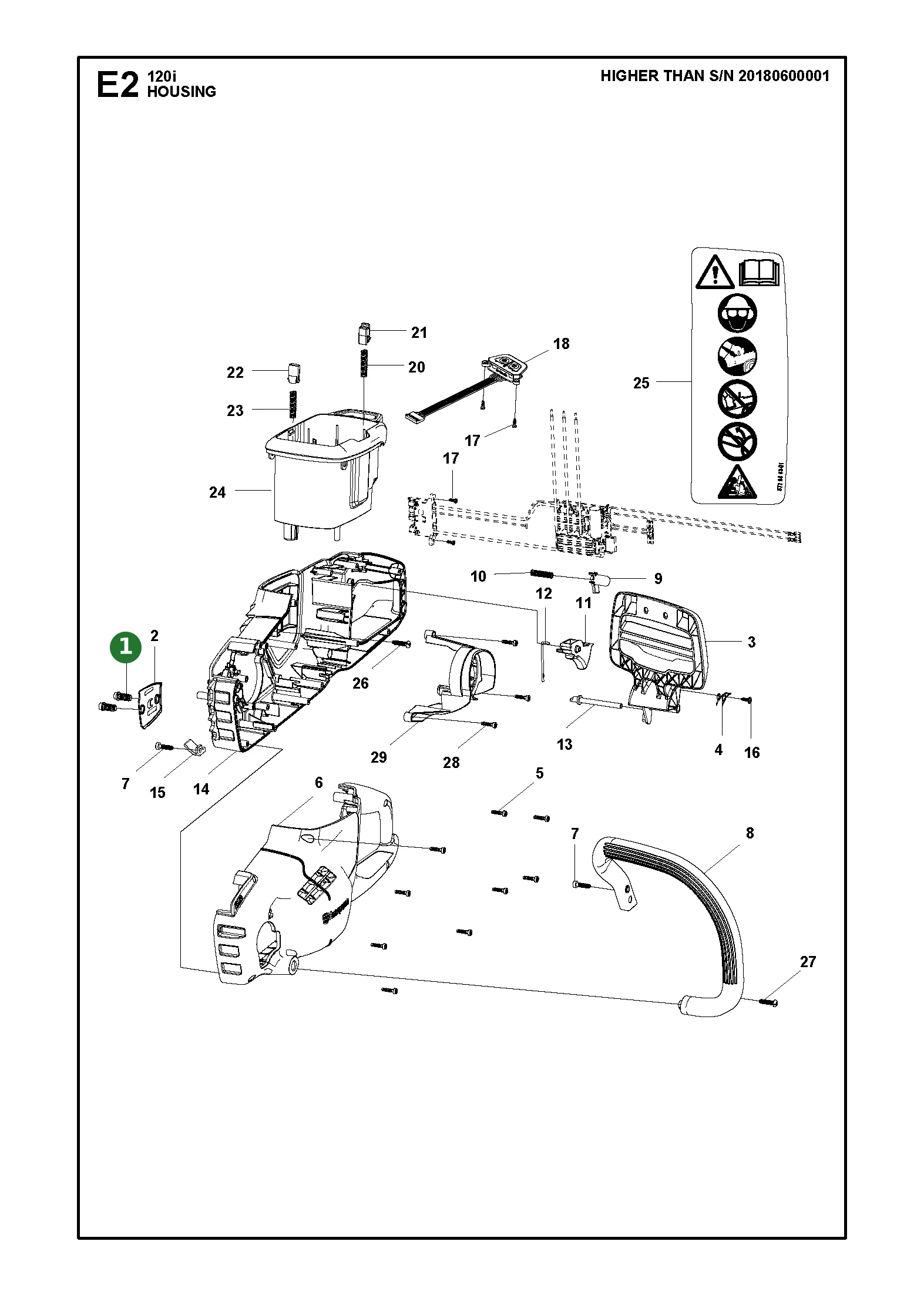 Position im Ersatzteilkatalog